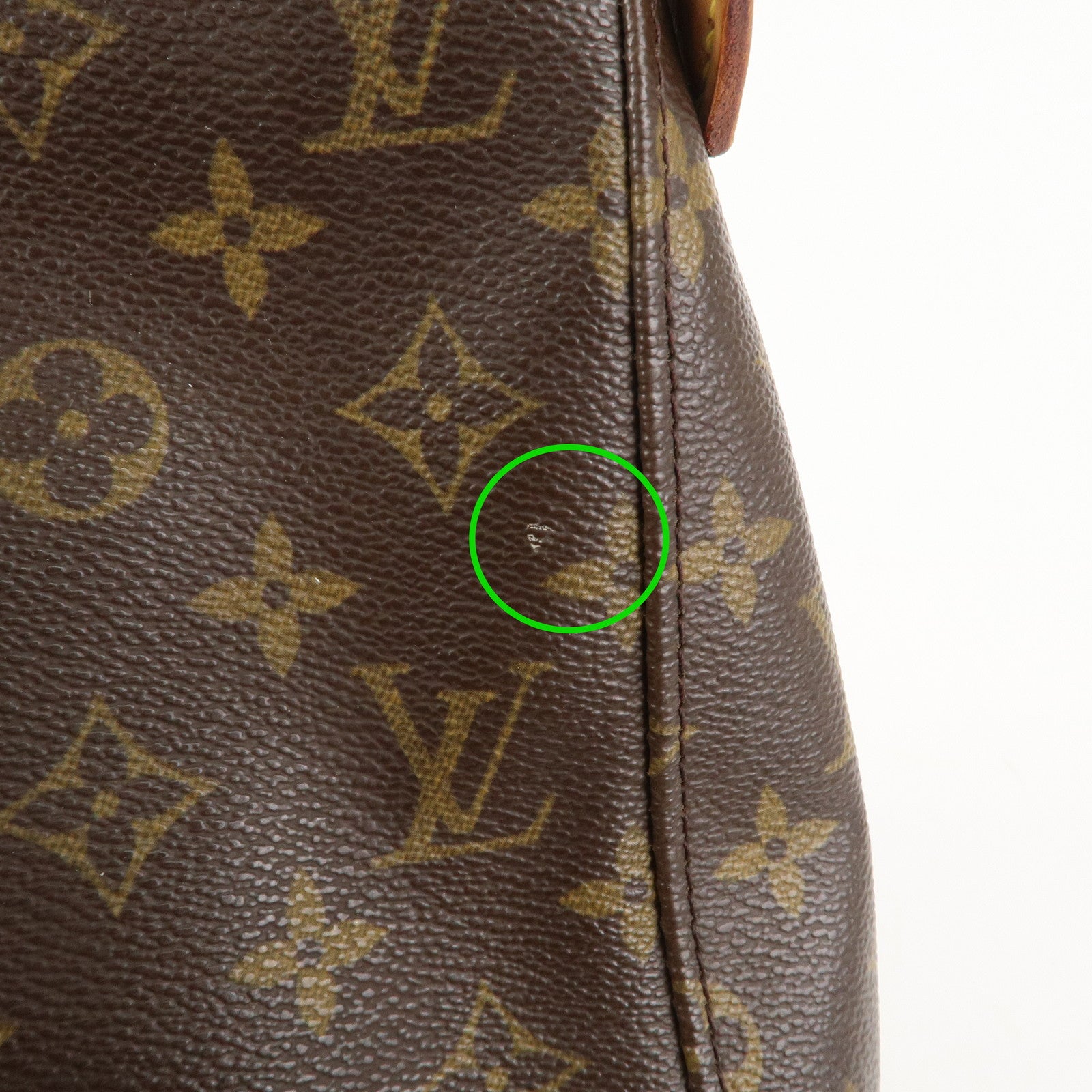 Louis Vuitton Monogram Looping GM Shoulder Bag Brown M51145