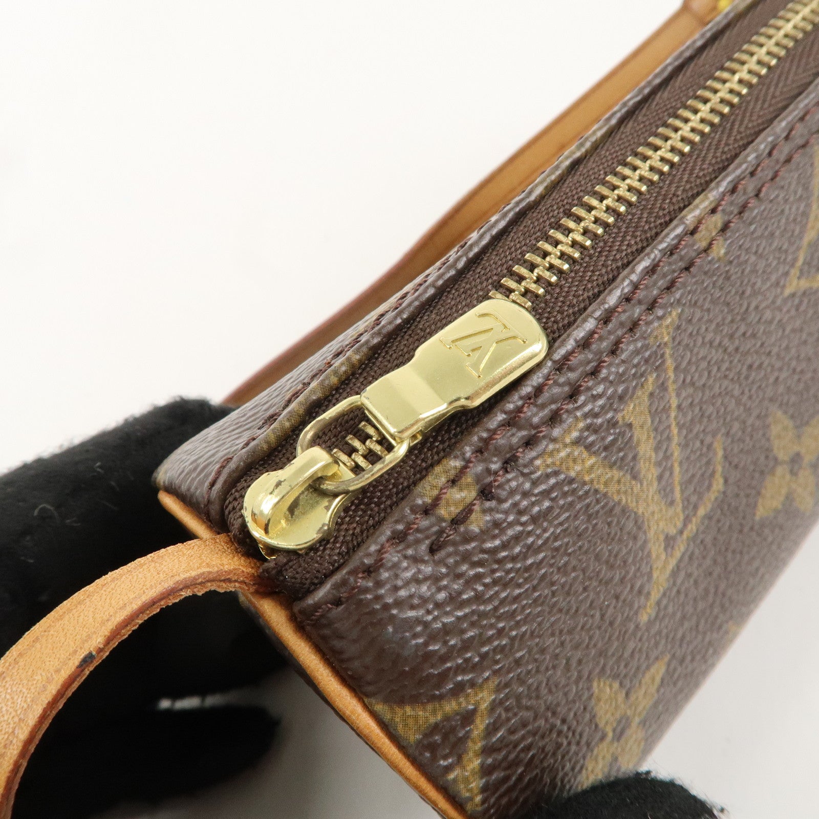 Louis Vuitton Monogram Papillon Pouch For Papillon Bag Brown