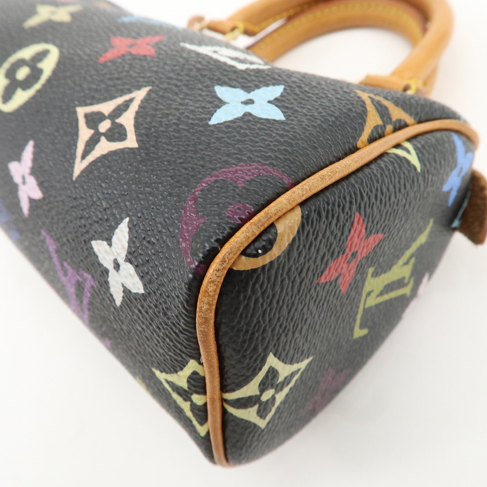 Louis Vuitton Monogram Multicolor Mini Speedy J00145 M92644 Used