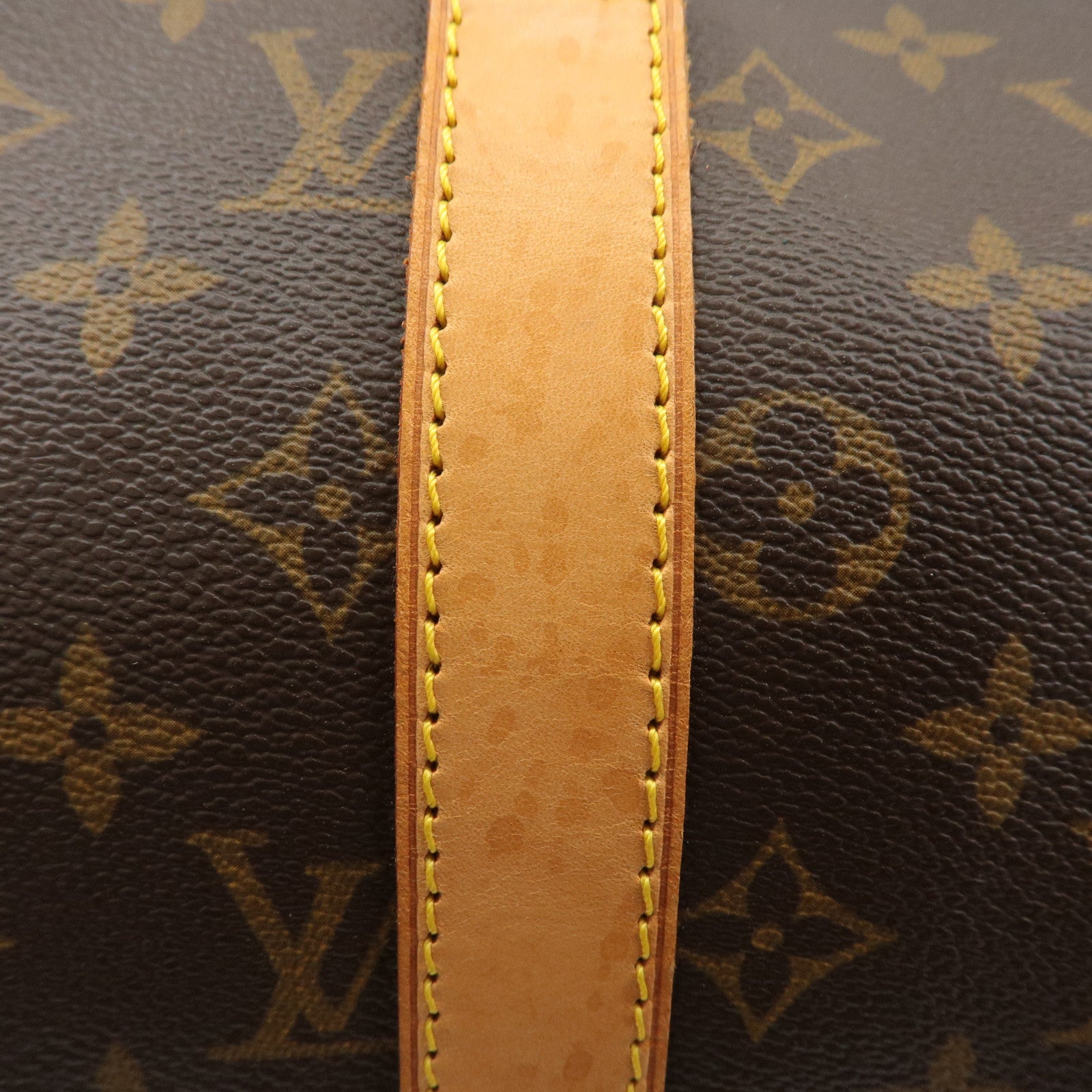 Louis Vuitton Monogram Keep All Bandouliere 45 Boston Bag M41418