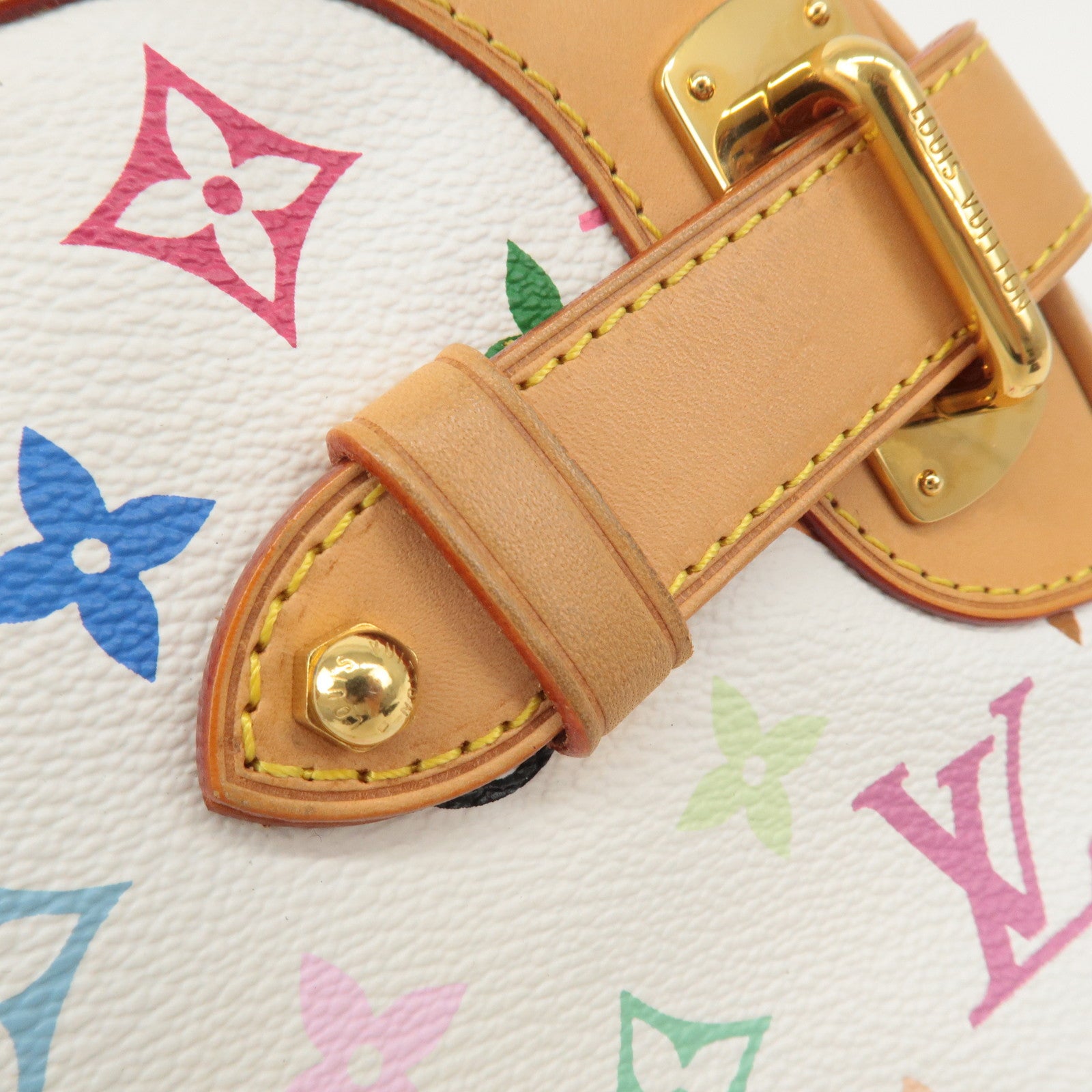 Louis Vuitton Monogram Multi Color Claudia Hand Bag M40193