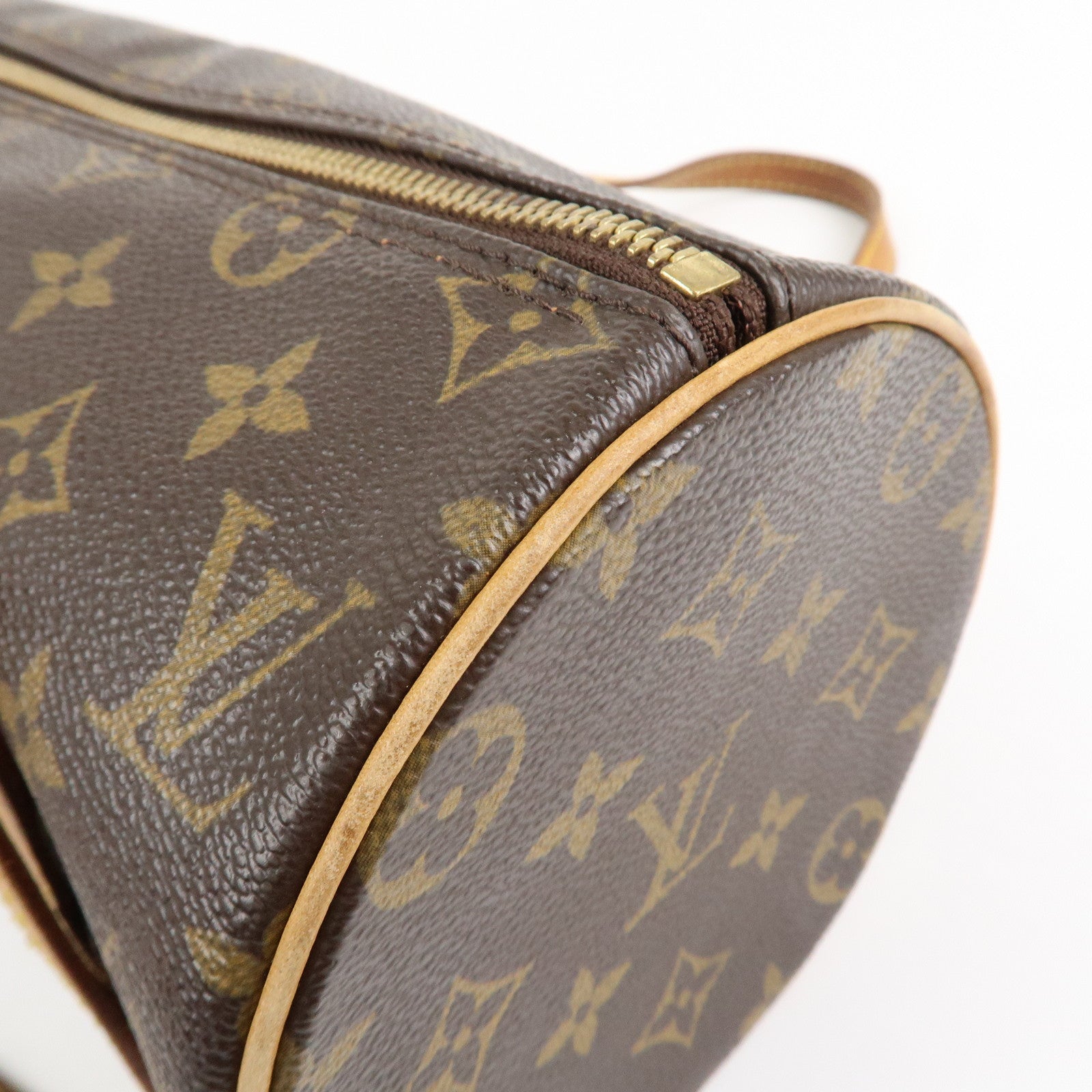 Louis Vuitton Monogram Papillon 26 Hand Bag Shoulder Bag M51385 Used