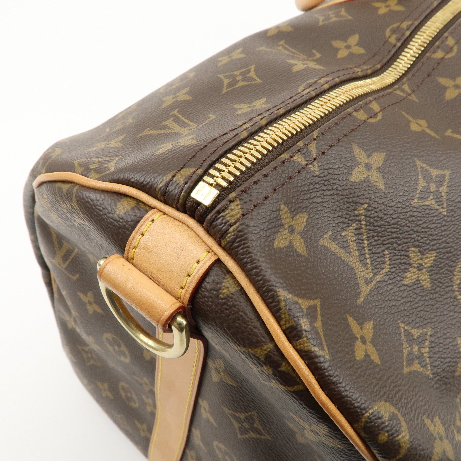 Louis Vuitton Monogram Keep All Bandouliere 55 Boston Bag M41414