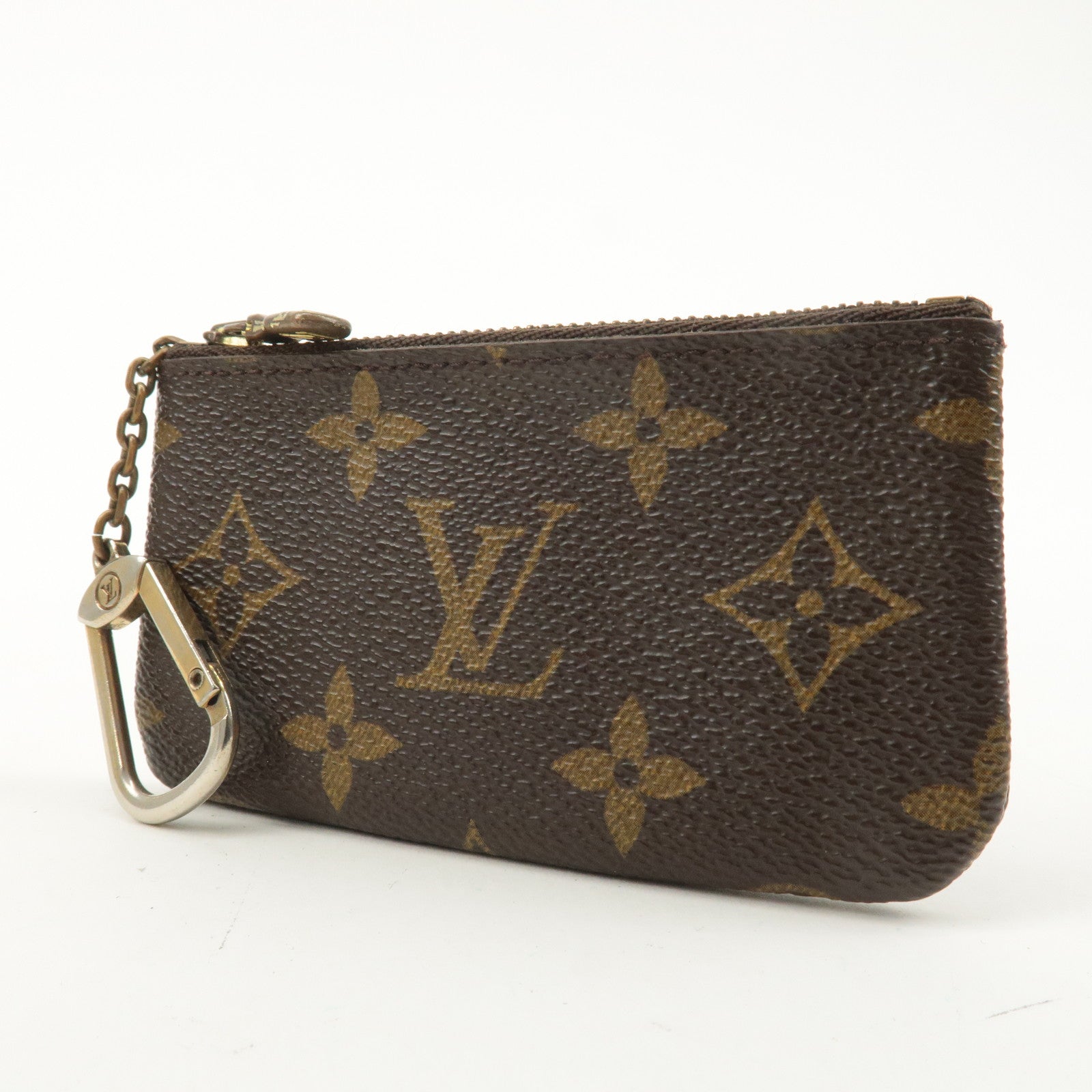 Louis Vuitton Set of 3 Monogram Pochette Cles Coin Key Case M62650