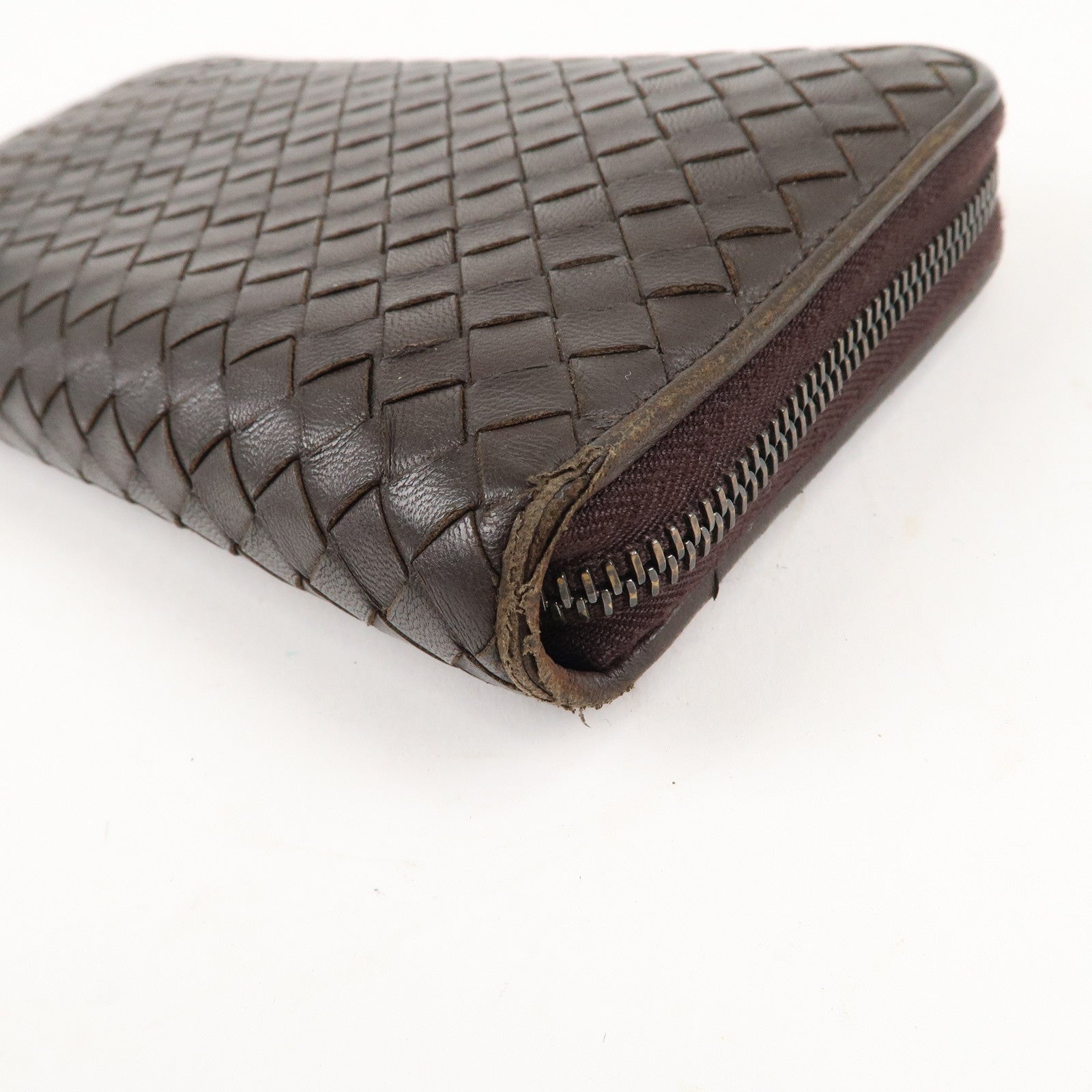 BOTTEGA VENETA Set of 2 Intrecciato Leather Wallet 113997