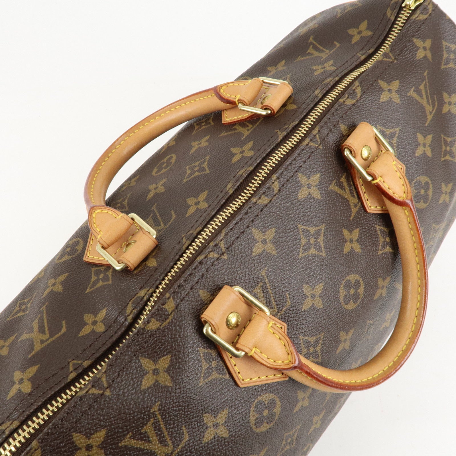 Louis Vuitton Monogram Speedy 35 Hand Bag Boston Bag M41524