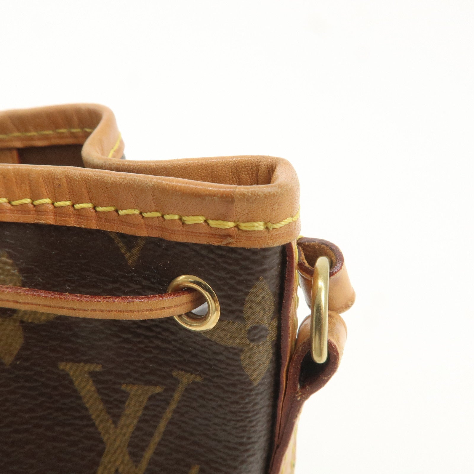 Louis Vuitton Monogram Nano Noe Shoulder Bag Brown M41346