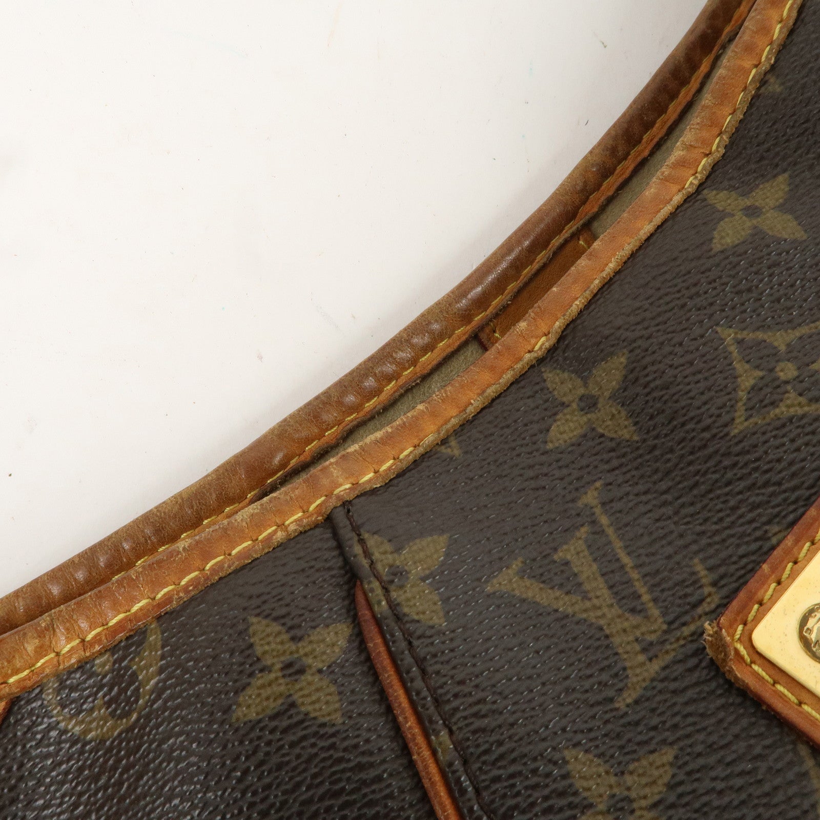 Louis Vuitton Monogram Galliera PM Shoulder Bag Brown M56382