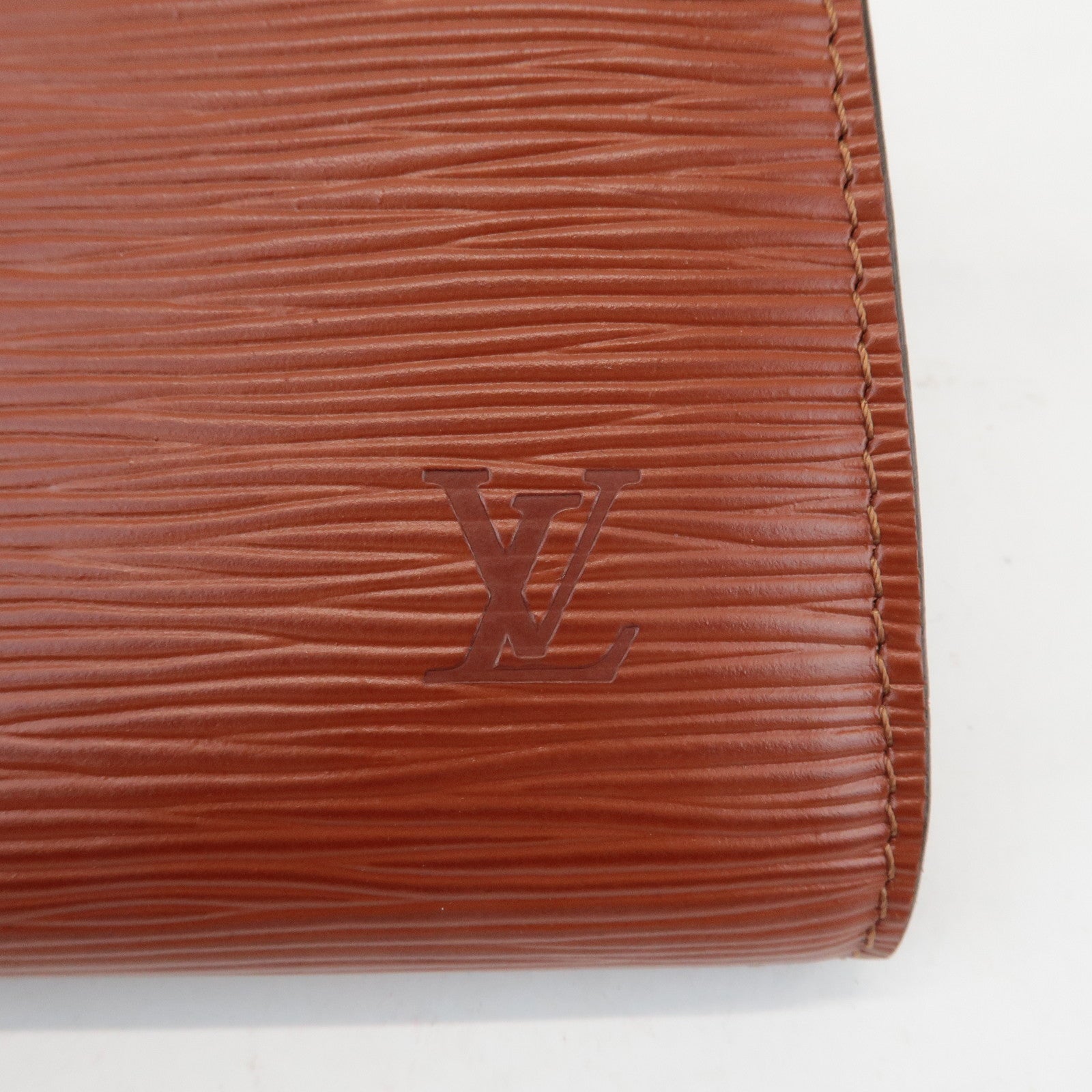 Louis Vuitton Epi Pochette Accessoires Pouch Kenia Brown M52948 Used