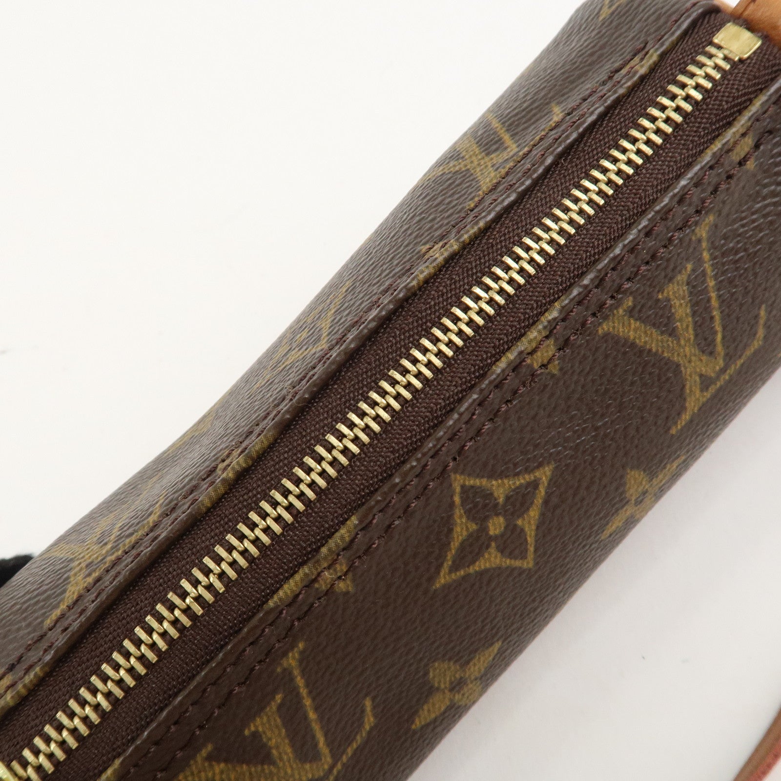 Louis Vuitton Monogram Mini Pouch for Papillon Bag Brown Used