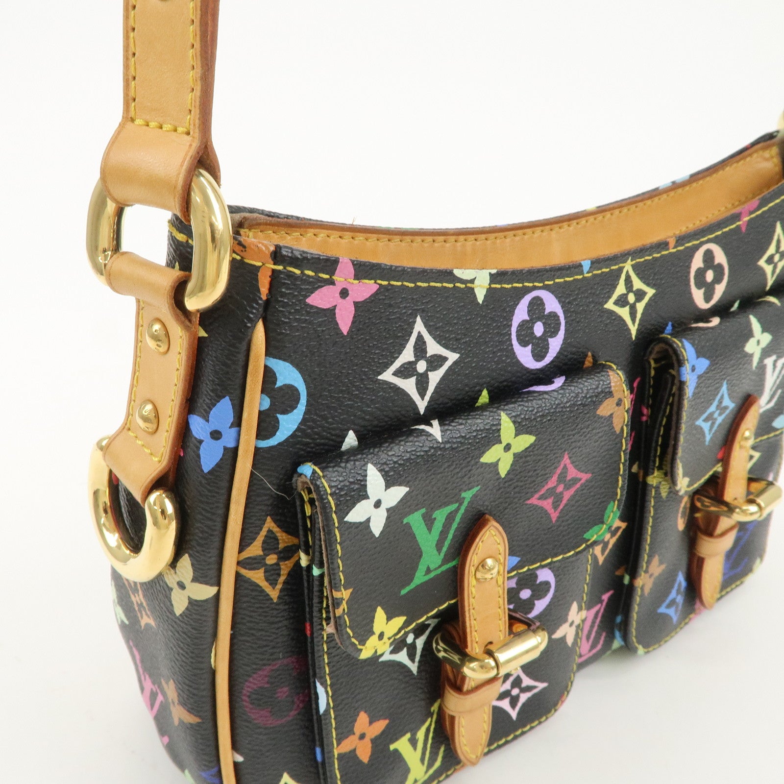 Louis Vuitton Monogram Multicolor Lodge PM Shoulder Bag M40054