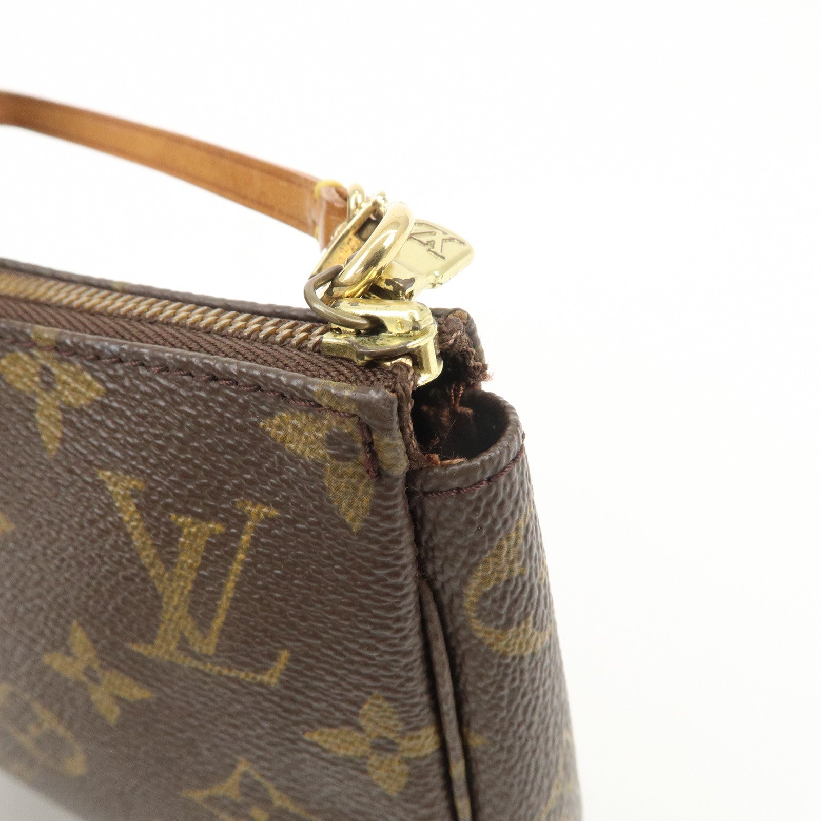 Louis Vuitton Monogram Pochette Accessoires Pouch M51980 Used