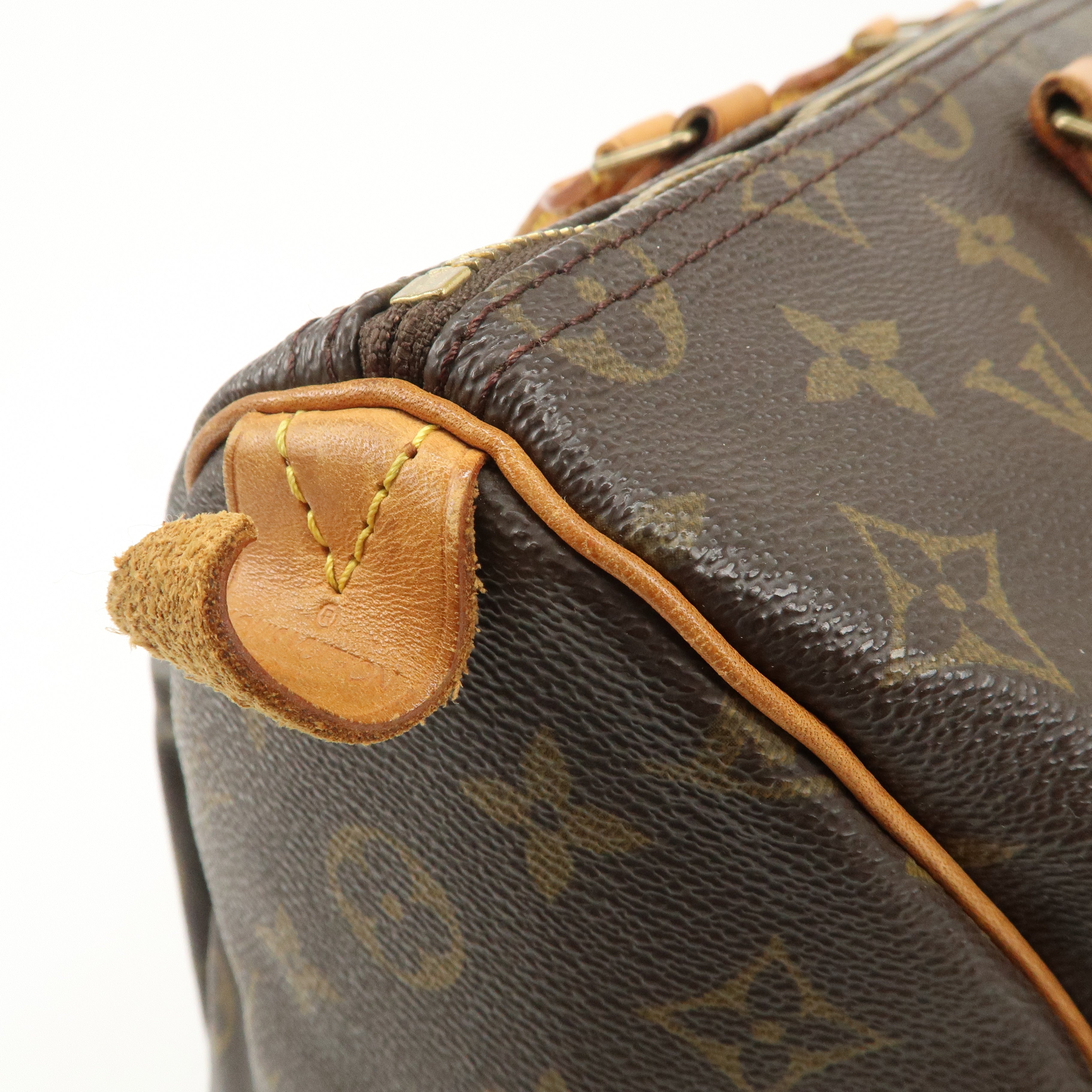 Louis Vuitton Monogram Speedy 35 Hand Bag Boston Bag M41524