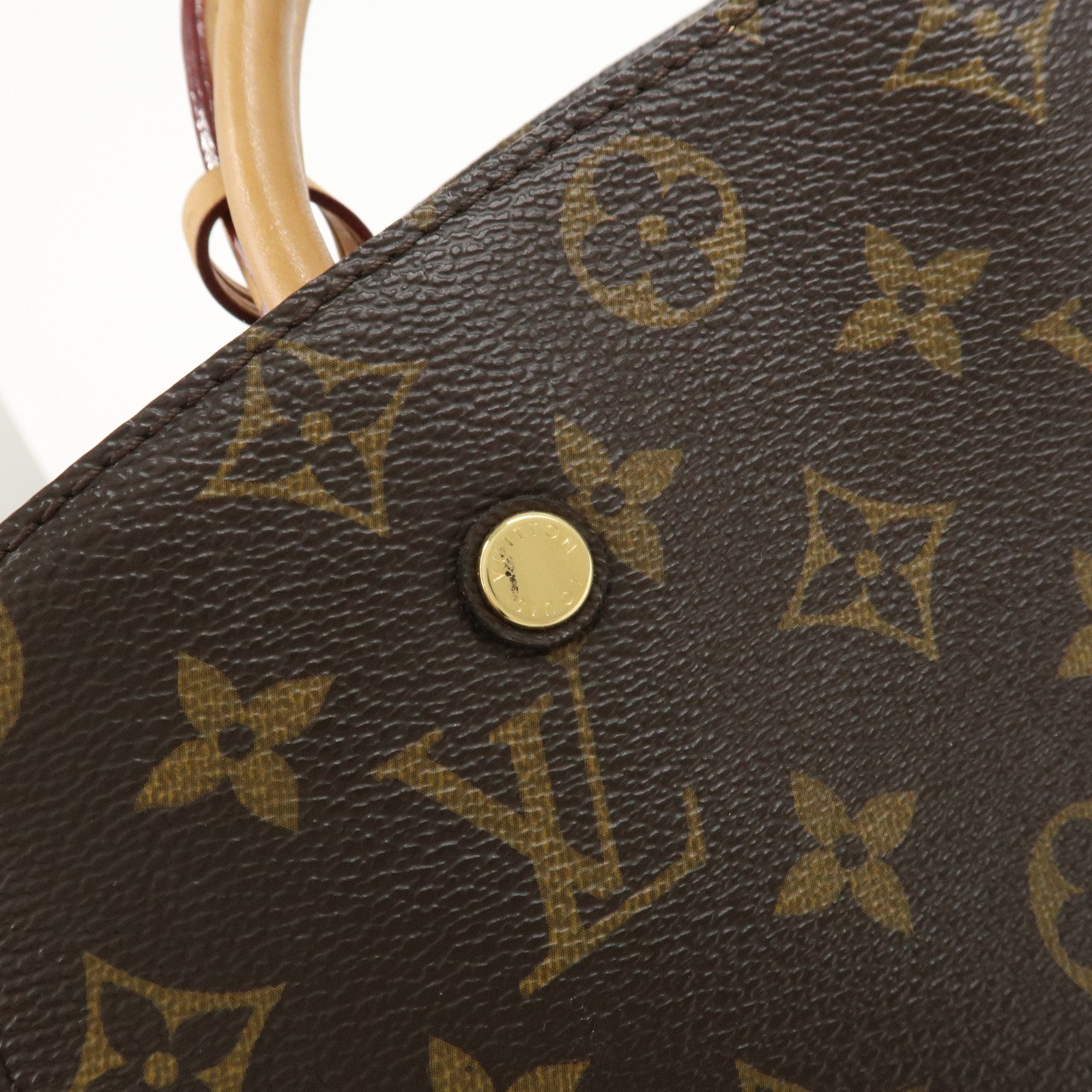 Louis Vuitton Monogram Montaigne BB 2Way Bag Hand Bag M41055 Used