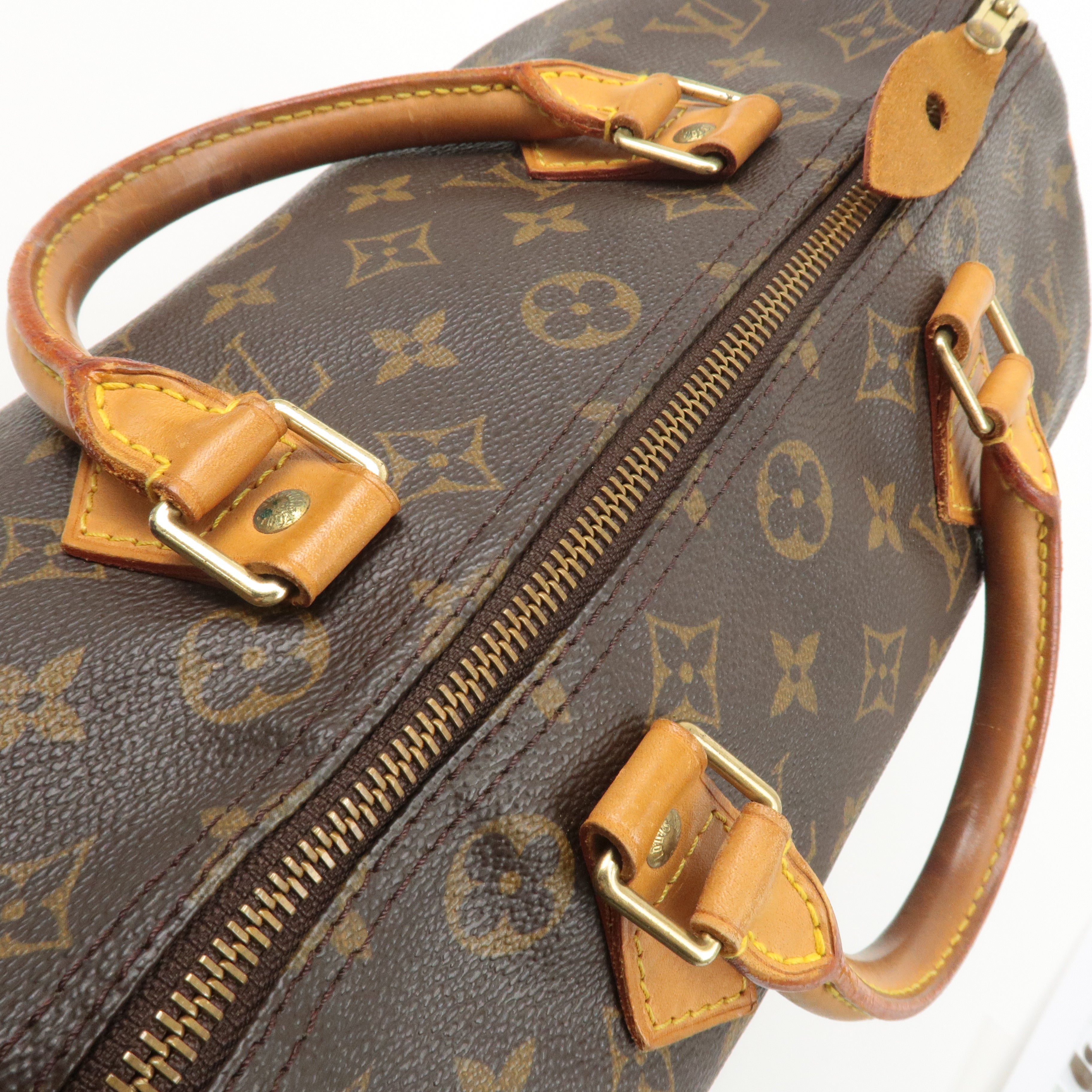 Louis Vuitton Monogram Speedy 30 Hand Bag Boston Bag M41526