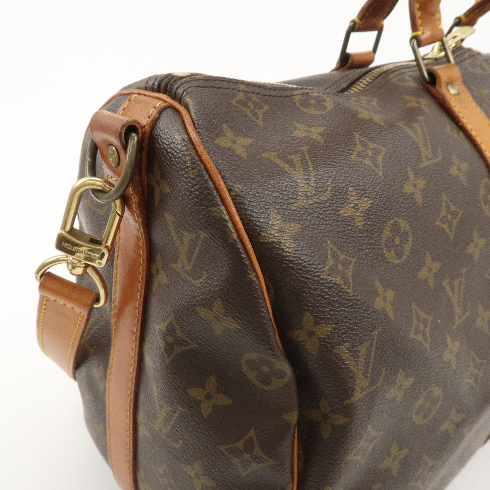 Louis Vuitton Monogram Keep All 45 Boston Bag M41418 Used