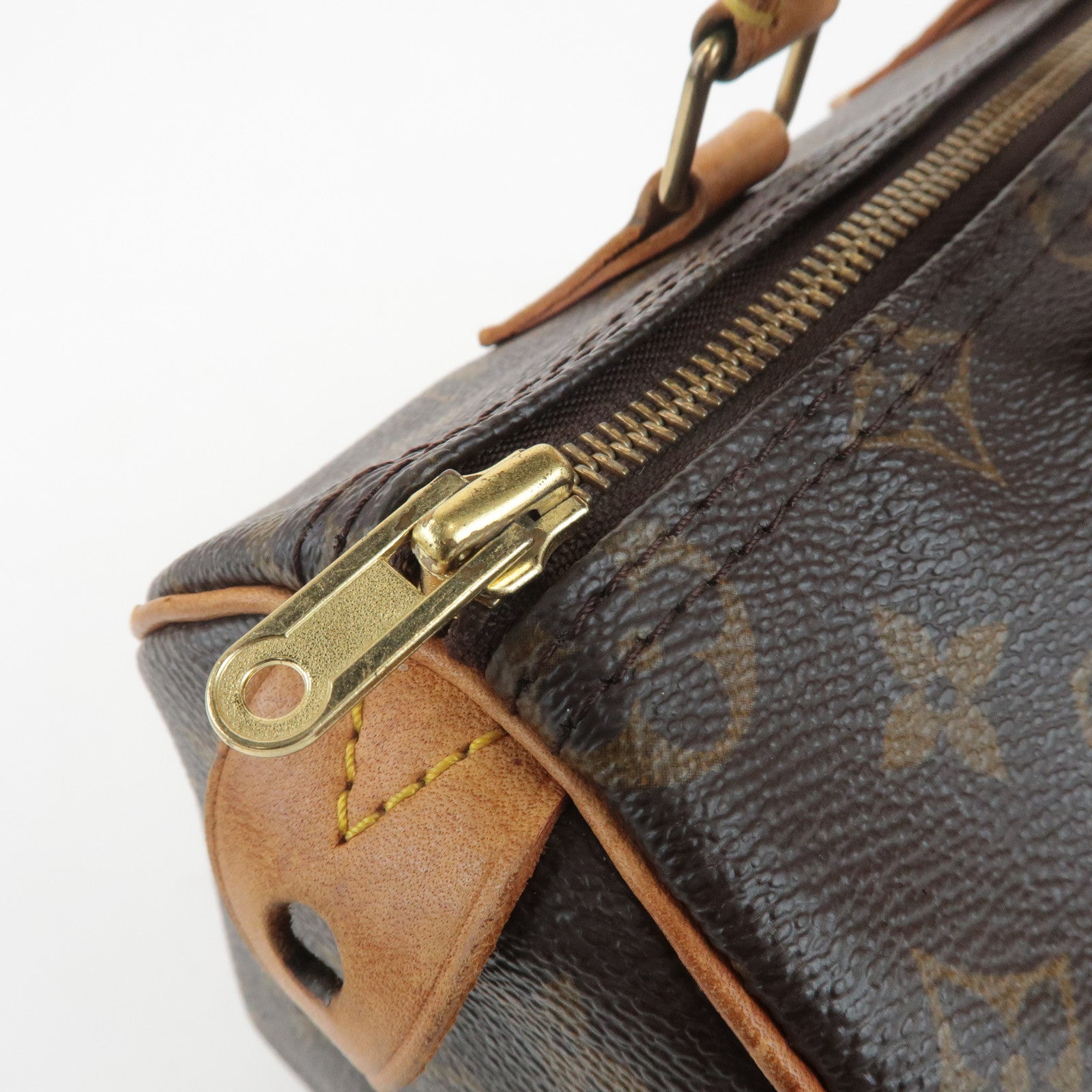 Louis Vuitton Monogram Speedy 25 Hand Bag Boston Bag M41528 Used