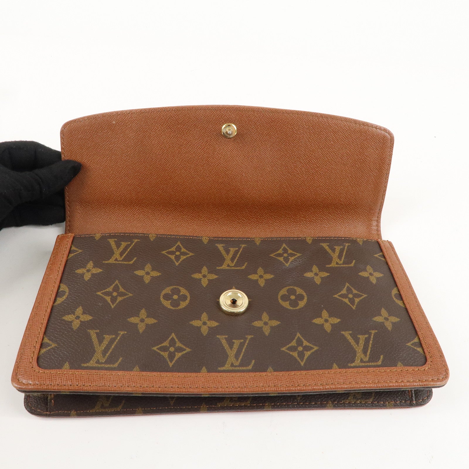 Louis Vuitton Monogram Pochette Damme PM Clutch Bag M51812