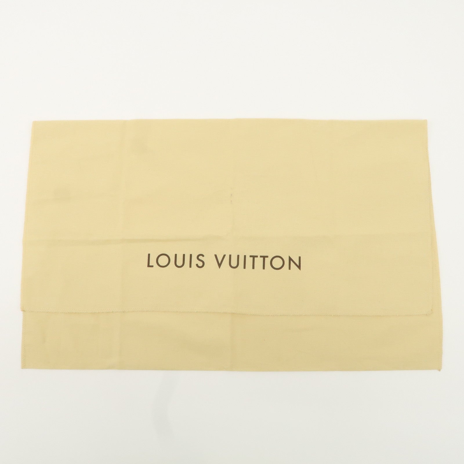 Louis Vuitton Set of 10 Dust Bag Storage Bag Beige Used