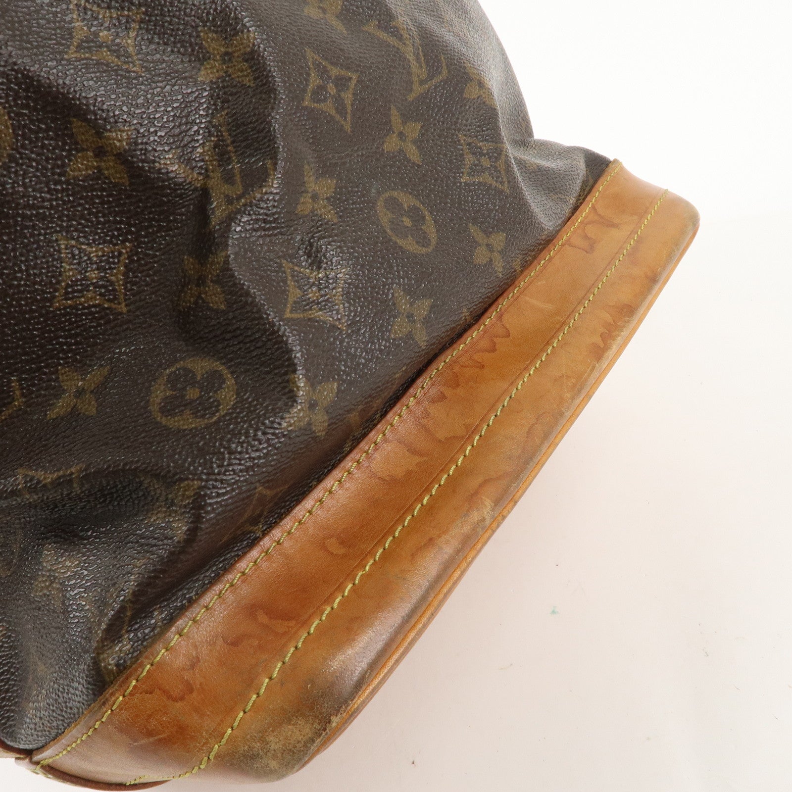 Louis Vuitton Monogram Noe Shoulder Bag Hand Bag Brown M42224