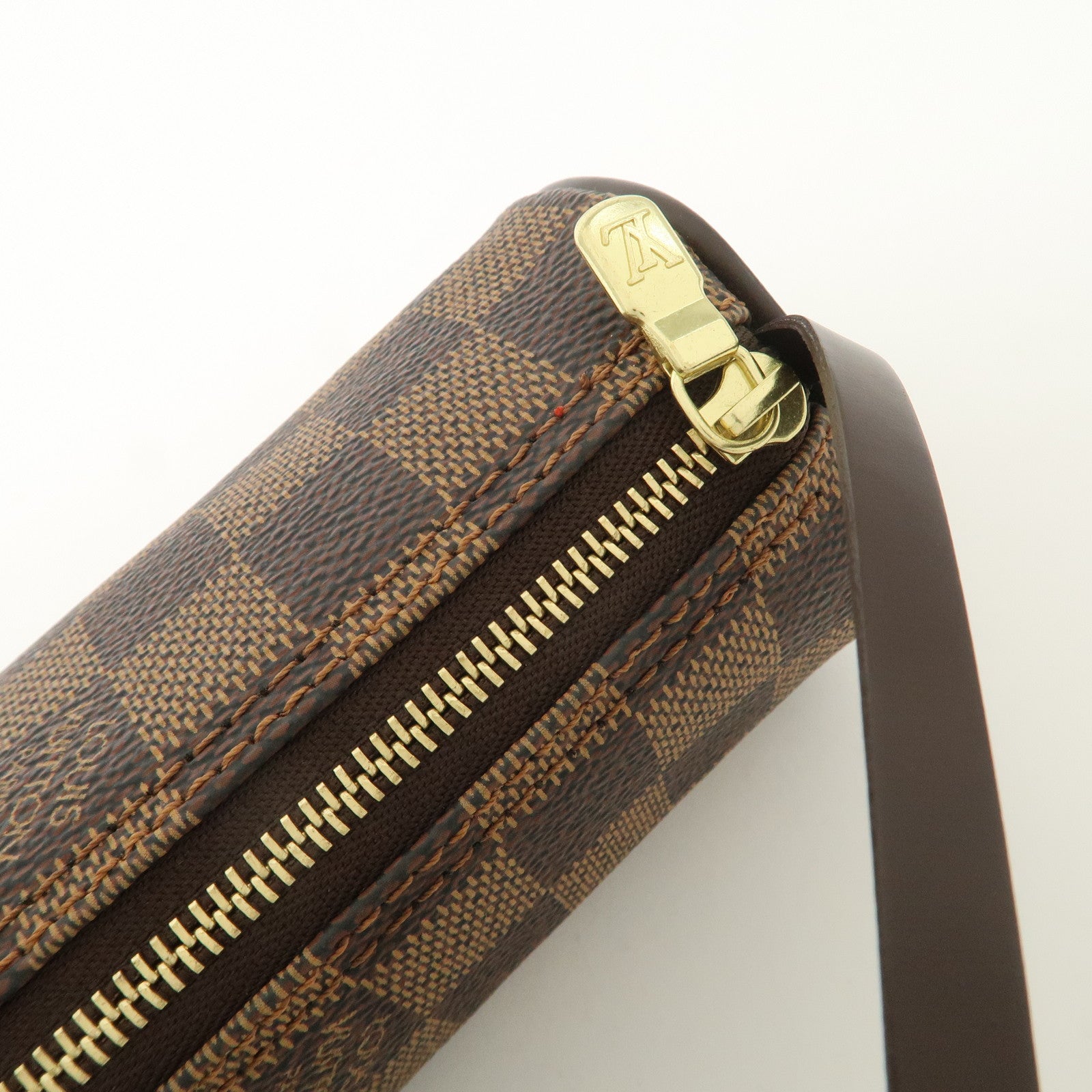 Louis Vuitton Damier Pouch for Papillon Bag Mini Bag Brown Used