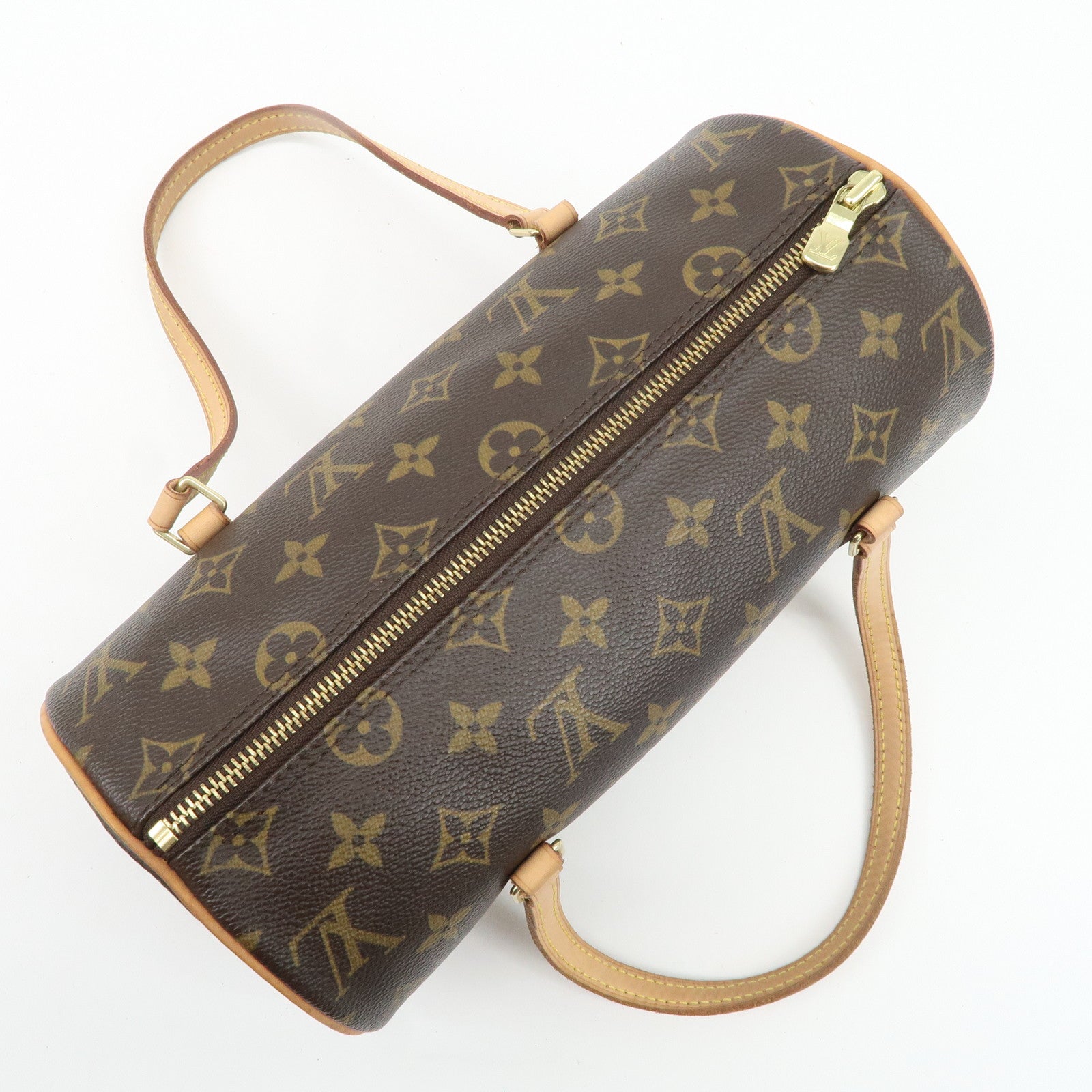 Louis Vuitton Monogram Papillon 26 Hand Bag New Style M51385 Used