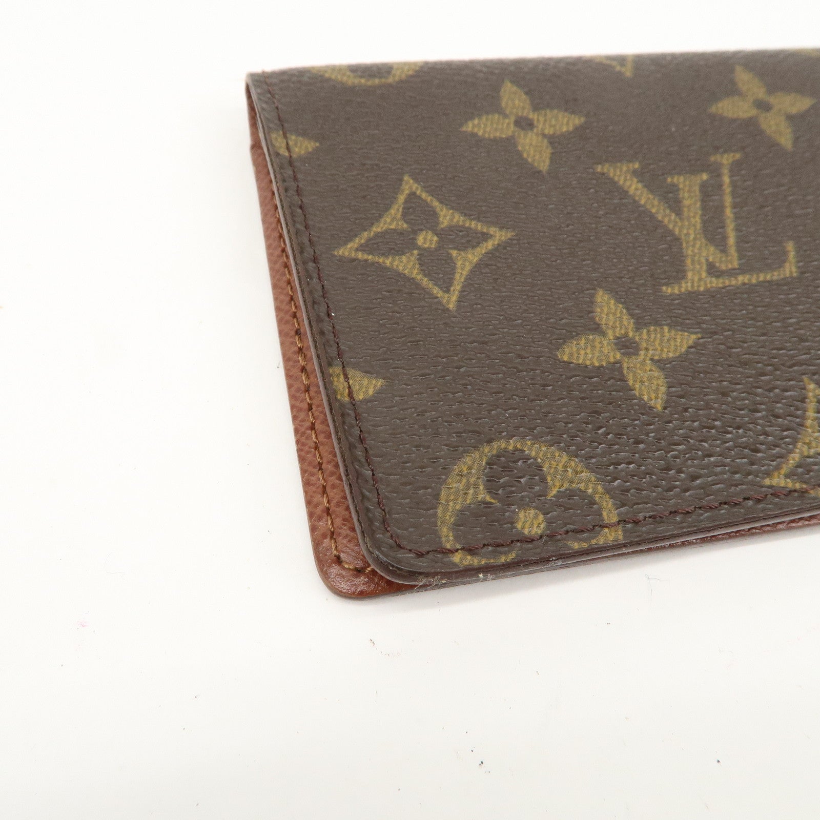 Louis Vuitton Taiga Monogram Set of 2 Card Case M30512 M60533 Used