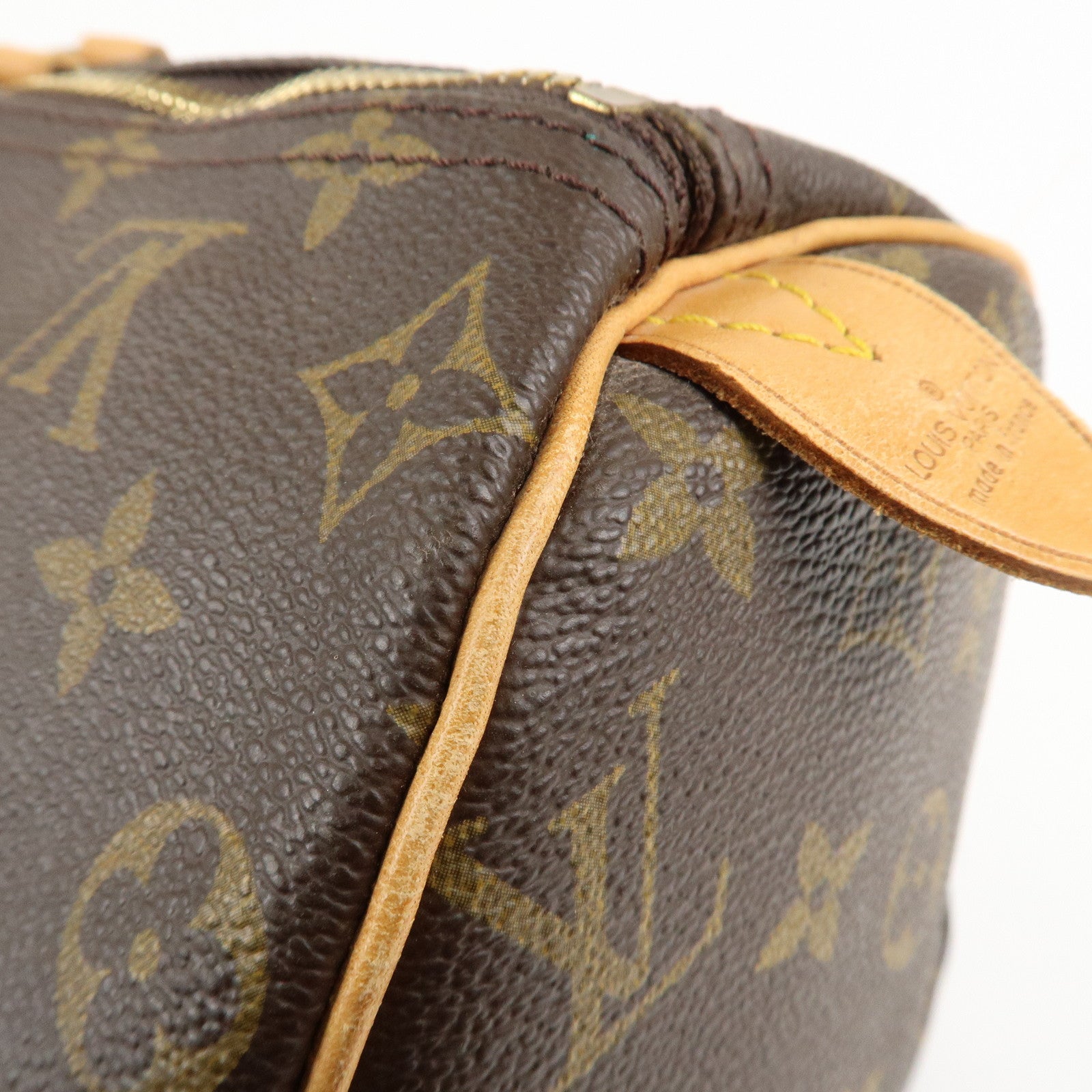 Louis Vuitton Monogram Speedy 40 Hand Bag Boston Bag M41522 Used