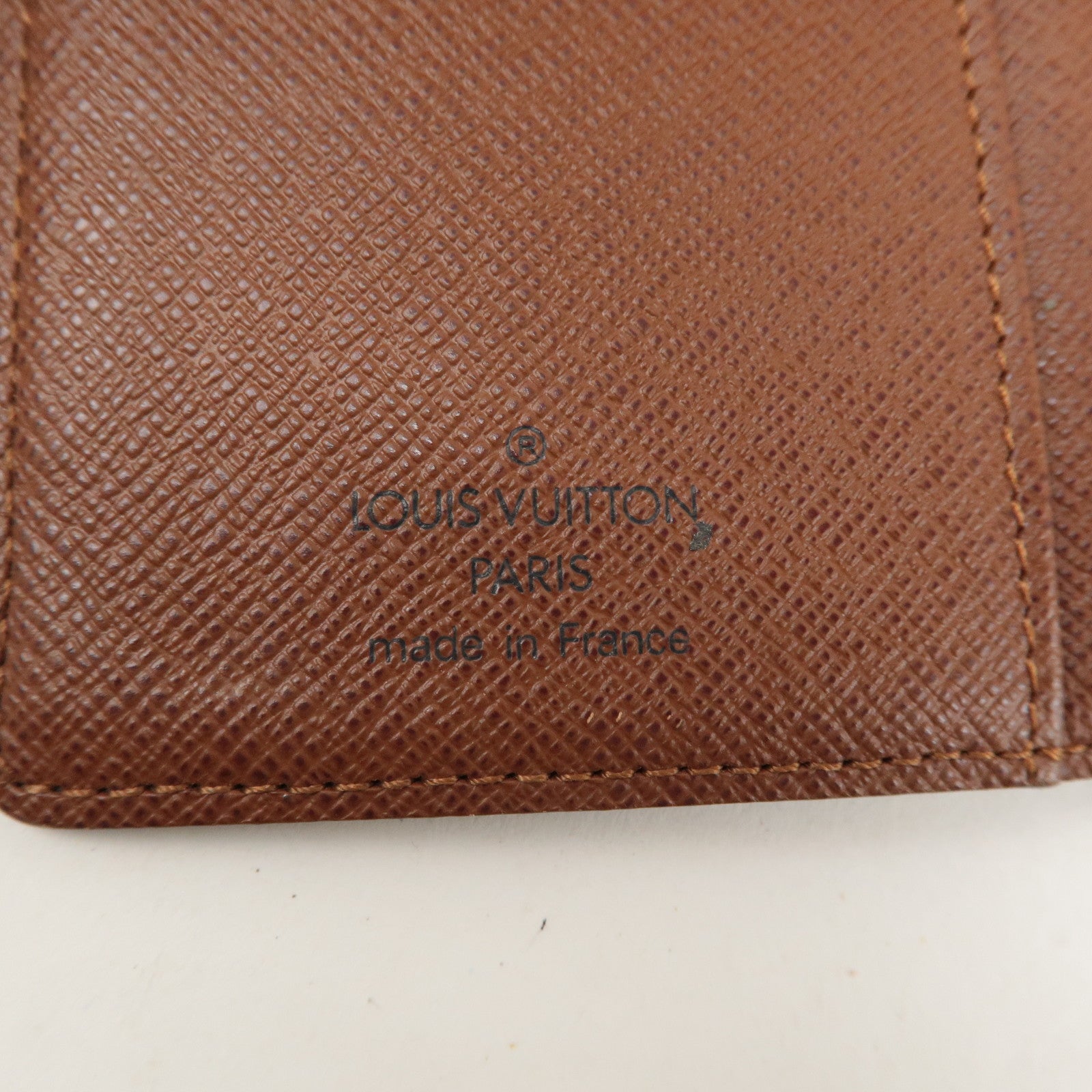 Louis Vuitton Monogram Agenda PM Planner Cover Brown R20005