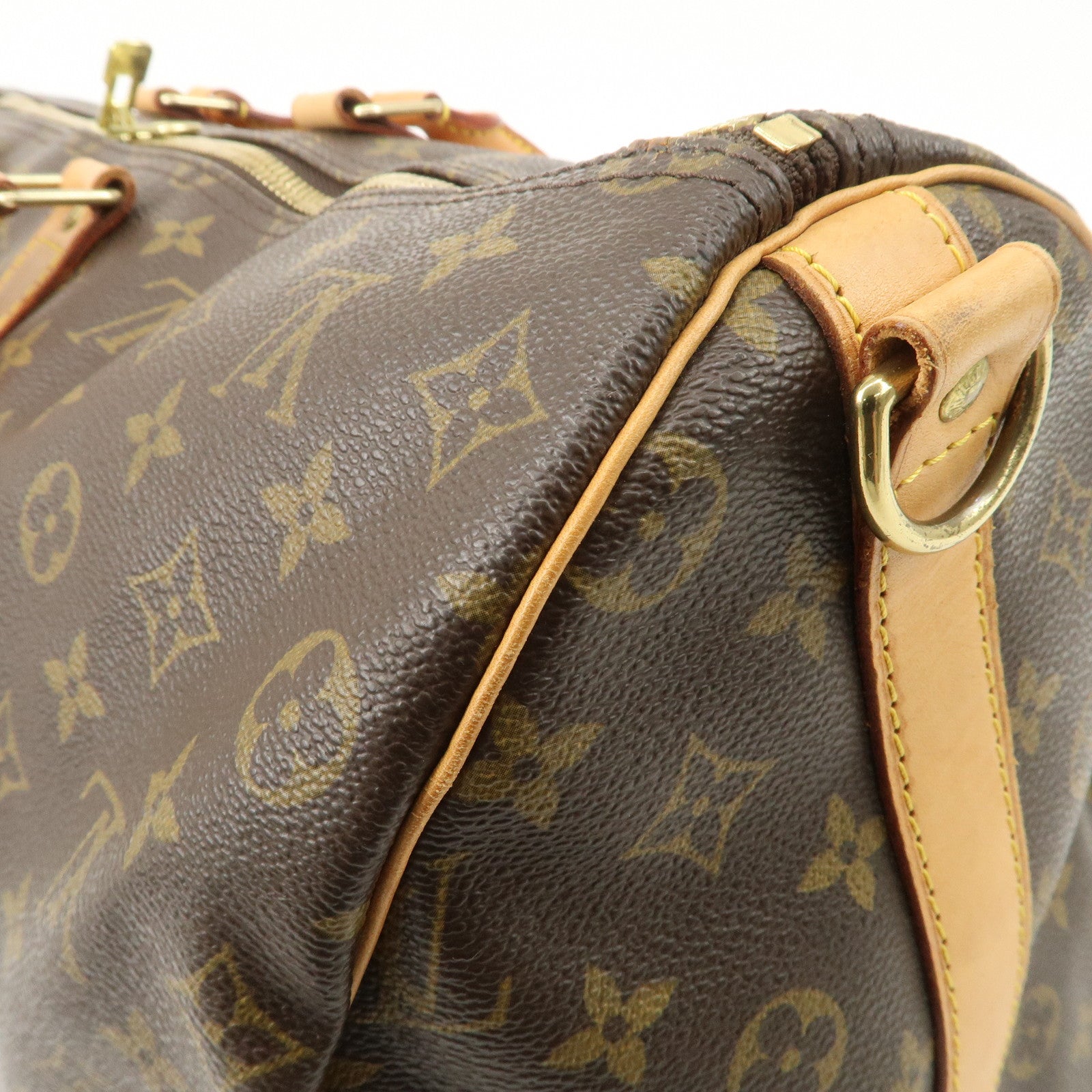 Louis Vuitton Monogram Keep All Bandouliere 50 Boston Bag M41416 Used