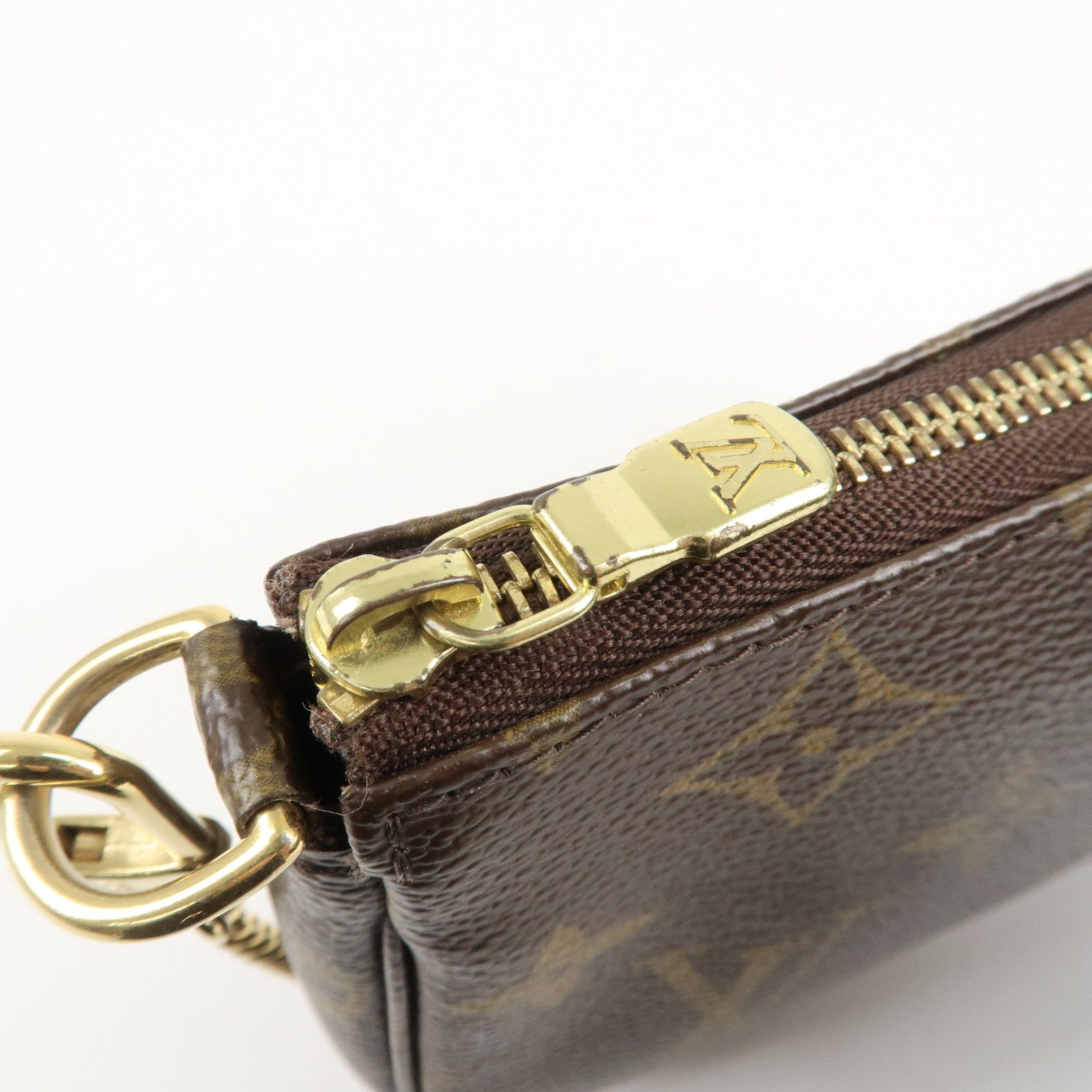 Louis Vuitton Monogram Mini Pochette Accessoires Pouch M58009