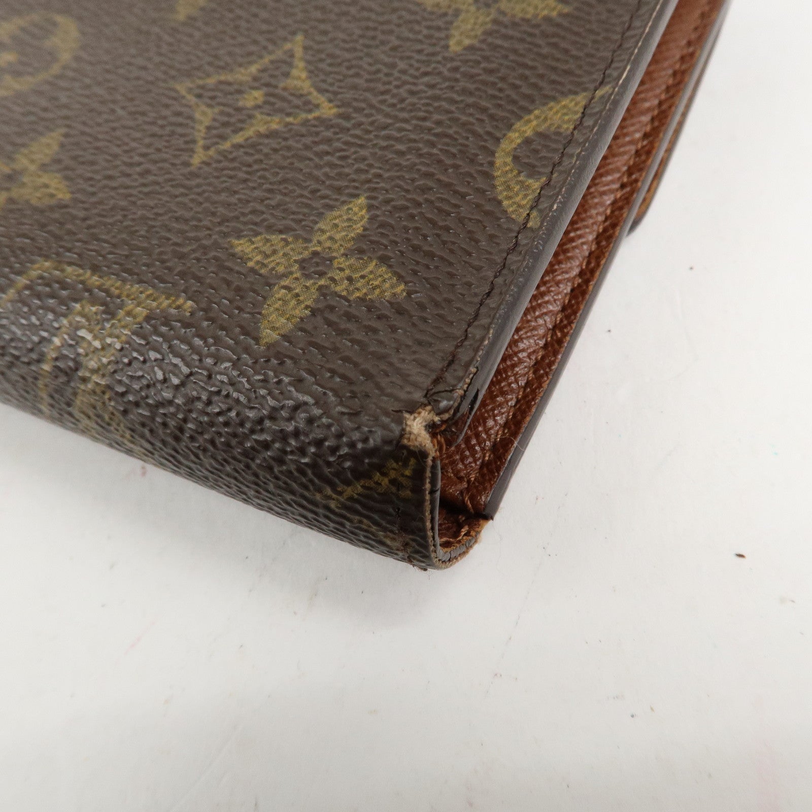 Louis Vuitton Monogram Set of 2 Bi-fold Wallet Brown M61202