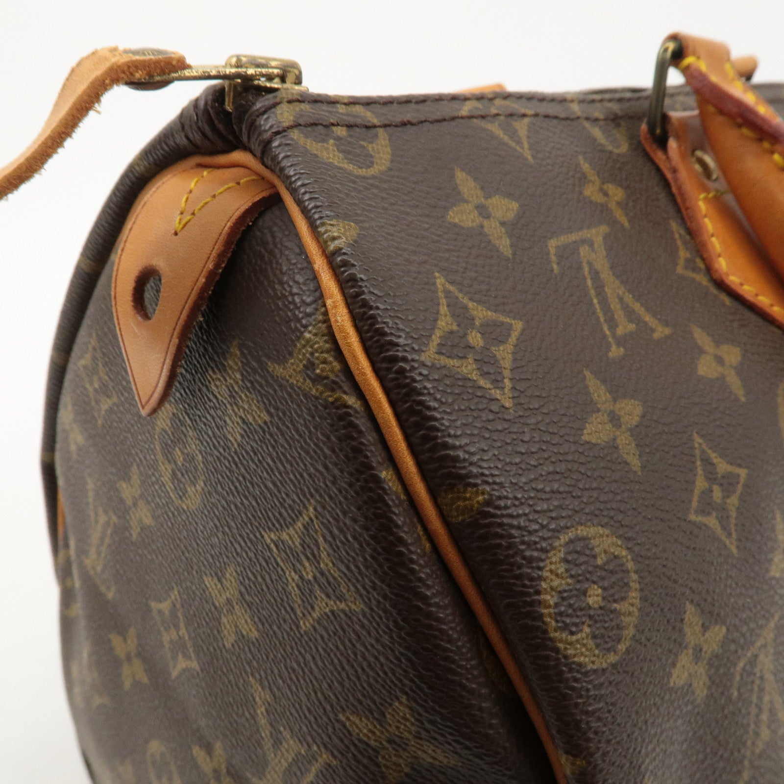 Louis Vuitton Monogram Speedy 35 Hand Bag Boston Bag M41524