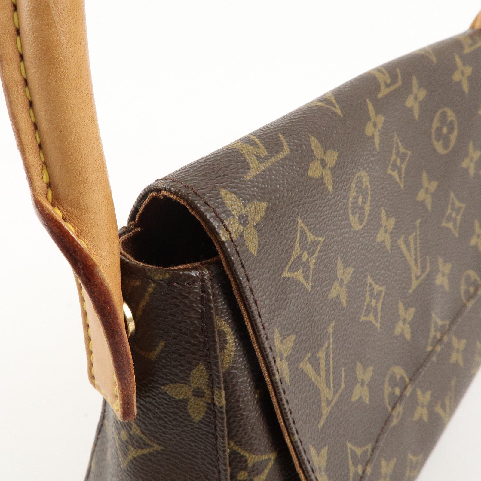 Louis Vuitton Monogram Mini Looping Shoulder Bag Hand Bag M51147