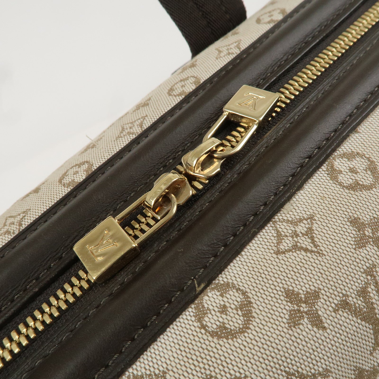 Louis Vuitton Monogram Mini Canvas Josephine GM Khaki M92310