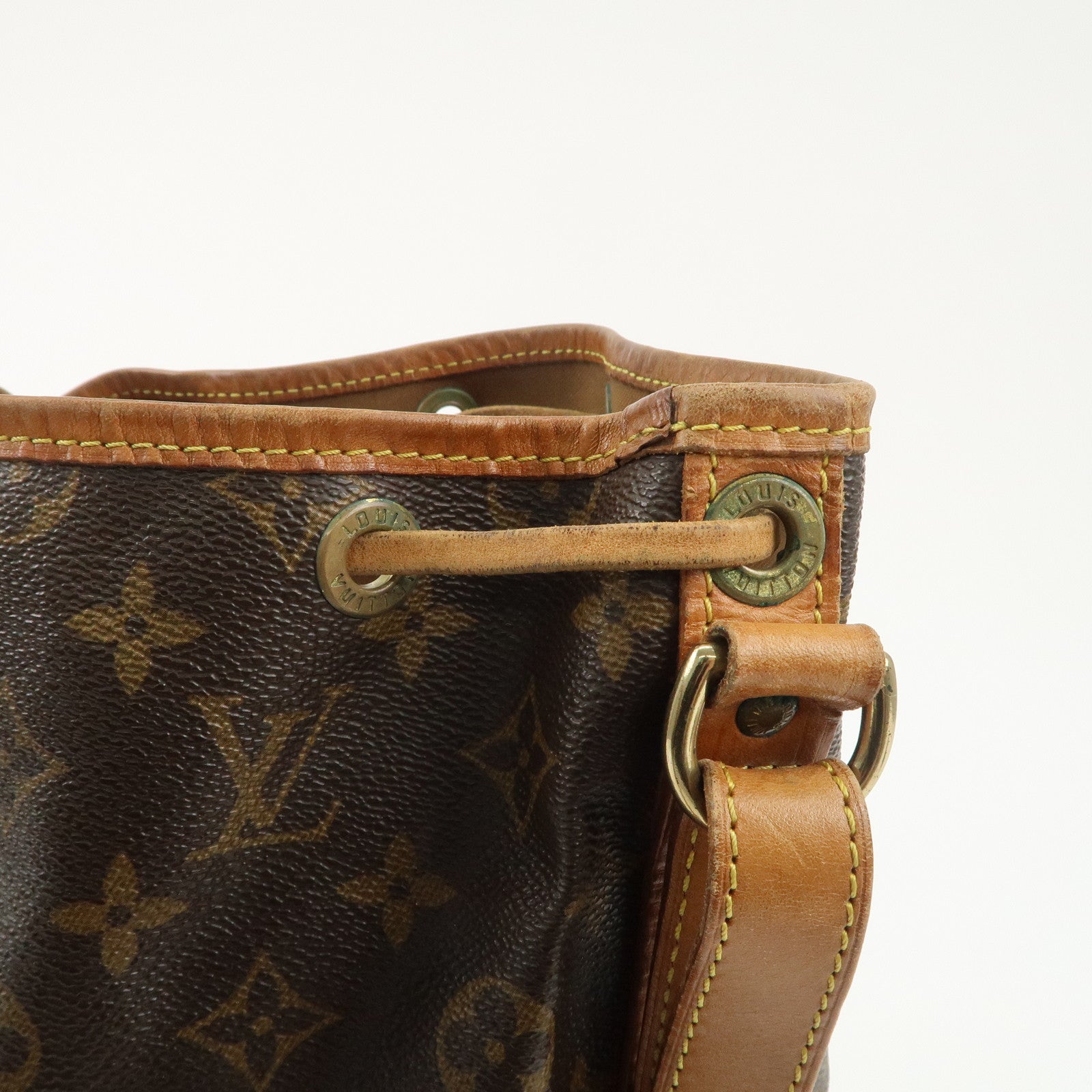 Louis Vuitton Monogram Noe Shoulder Bag Hand Bag Brown M42224