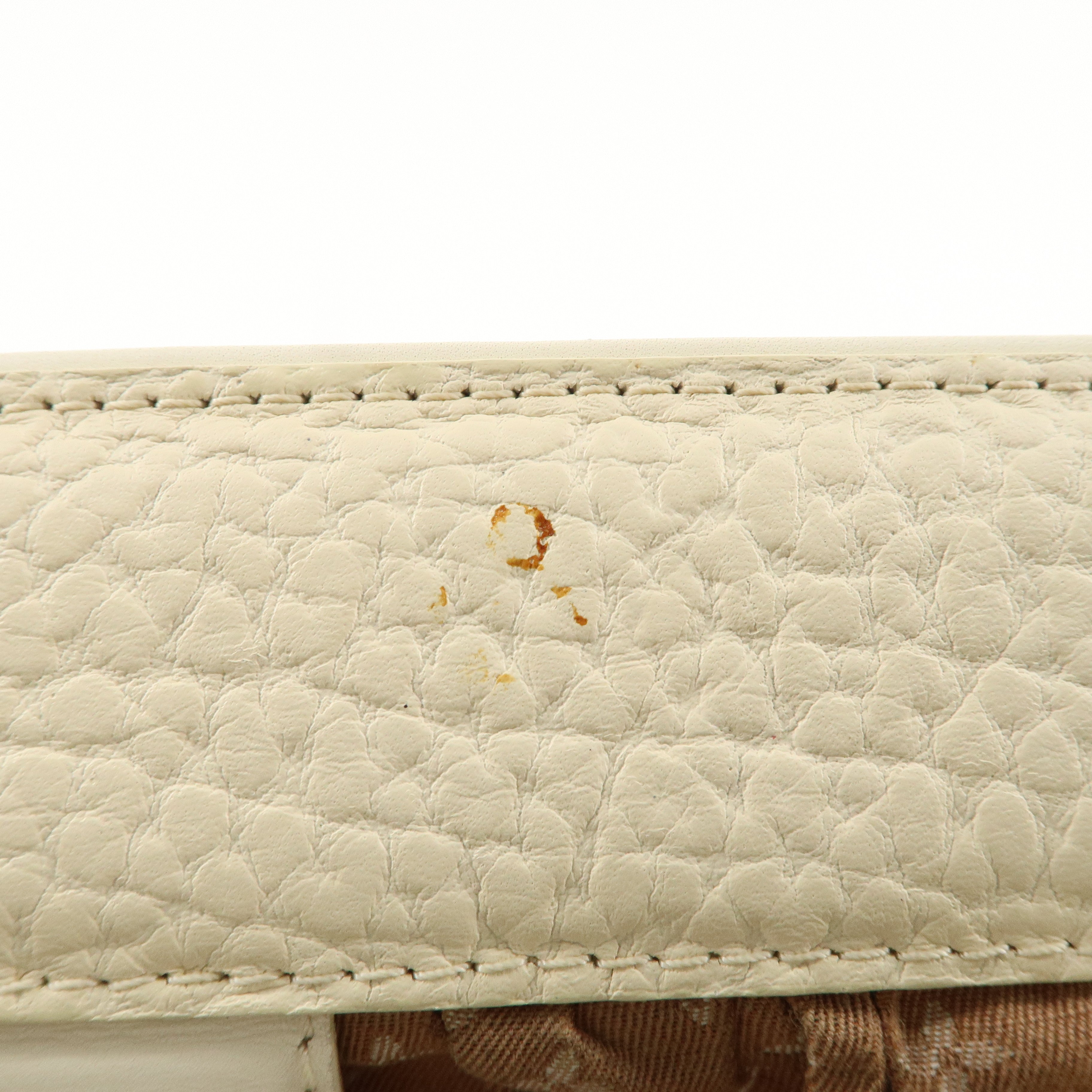 Louis Vuitton Monogram Mini Lin Trapes GM Camel Ivory M40060