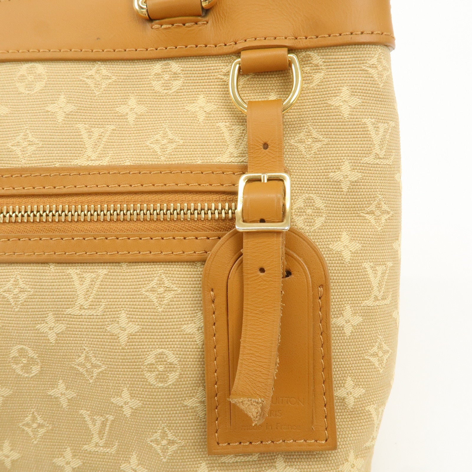 Louis Vuitton Monogram Mini Lucille PM Hand Bag Beige M92684