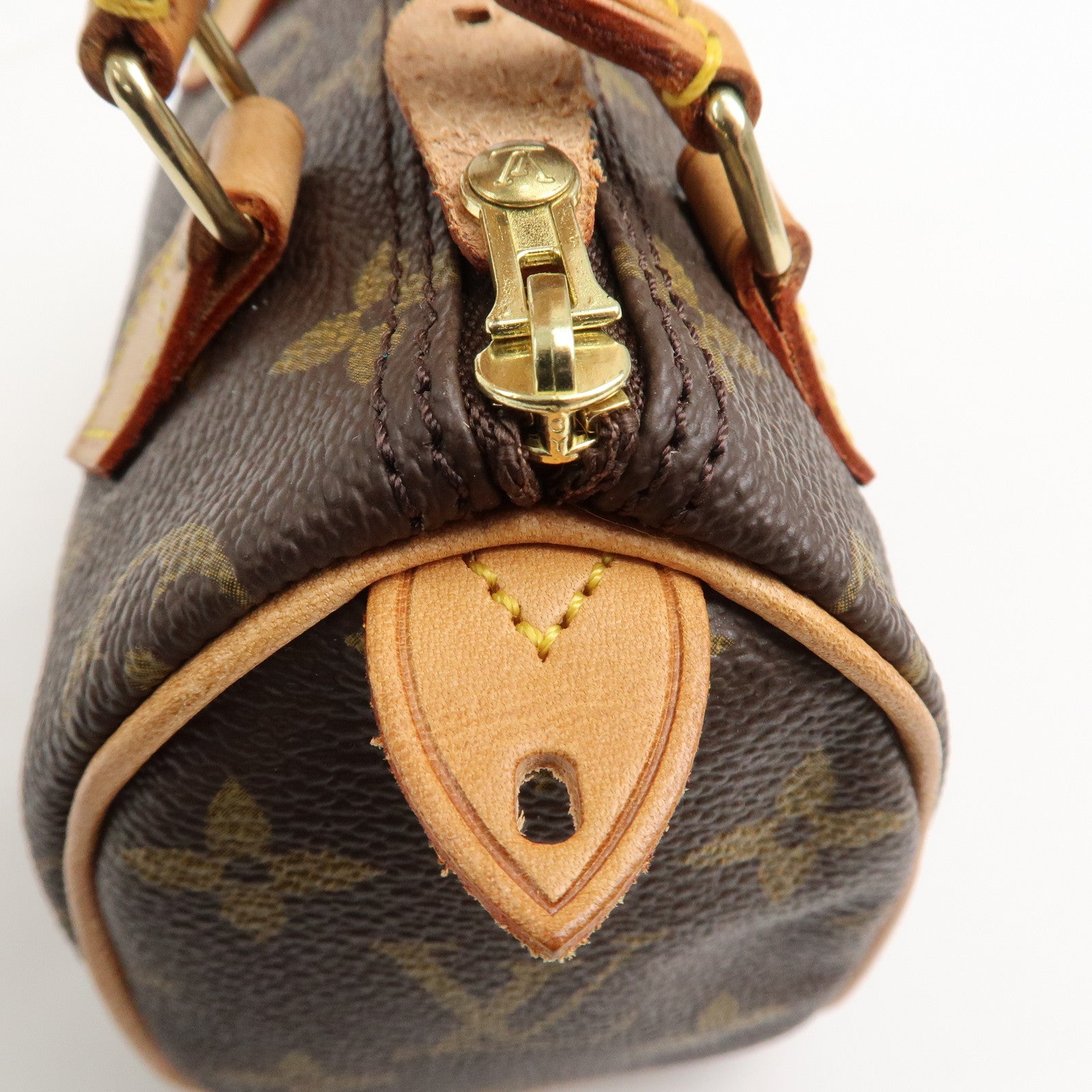 Louis Vuitton Monogram Mini Speedy 
Strap M41534 J00145 Used