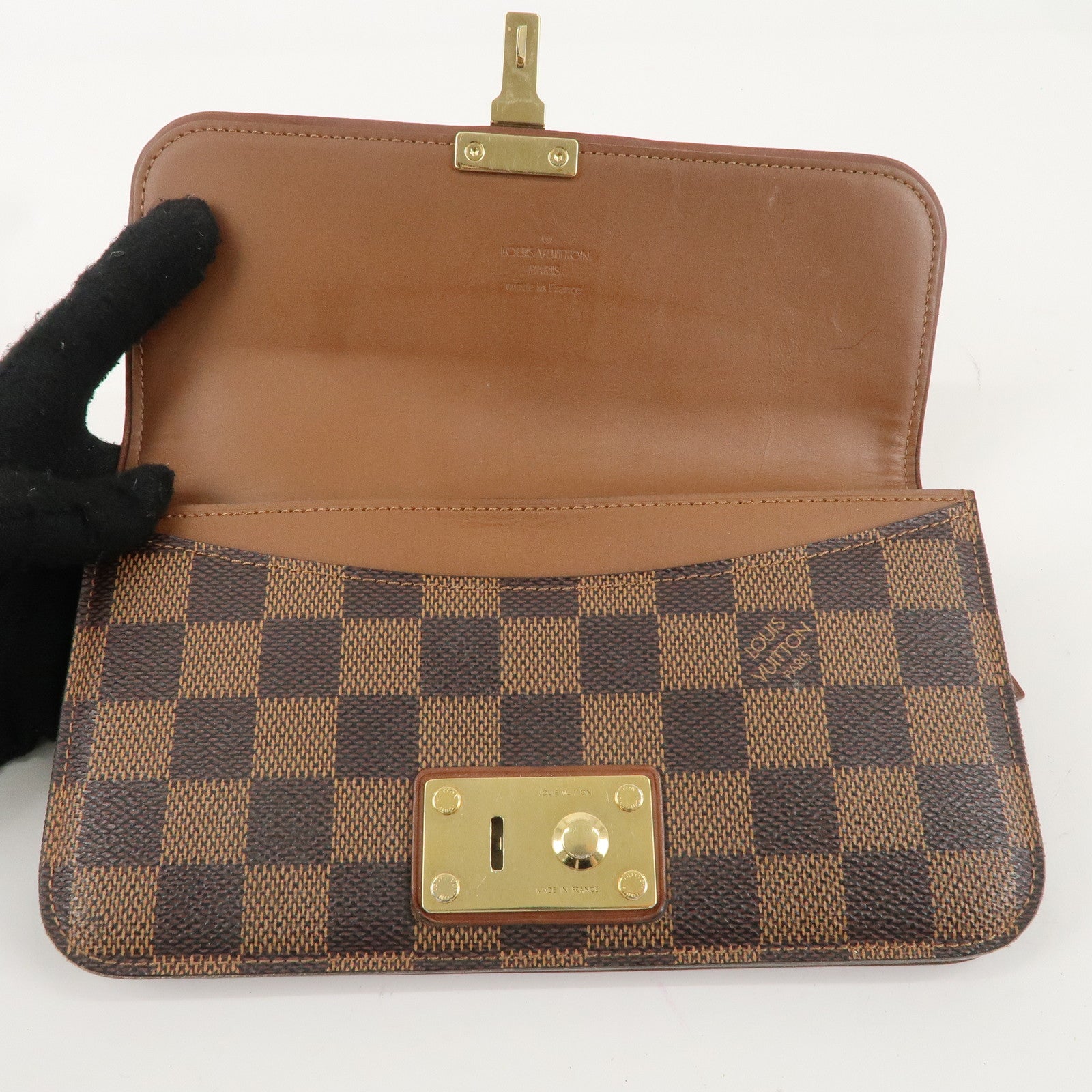 Louis Vuitton Damier Ebene Portefeuil Ascot Wallet N63171