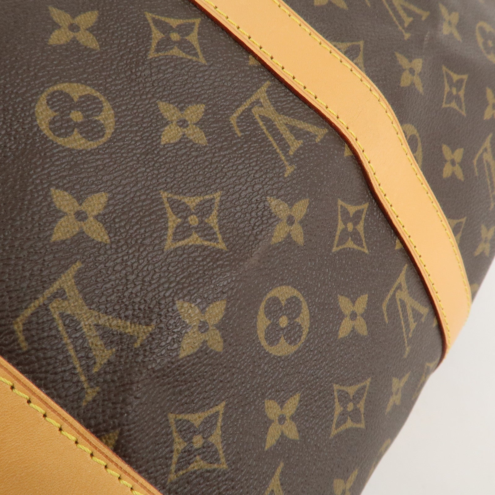 Louis Vuitton Monogram Keep All Bandoulier 50 Boston Bag M41416