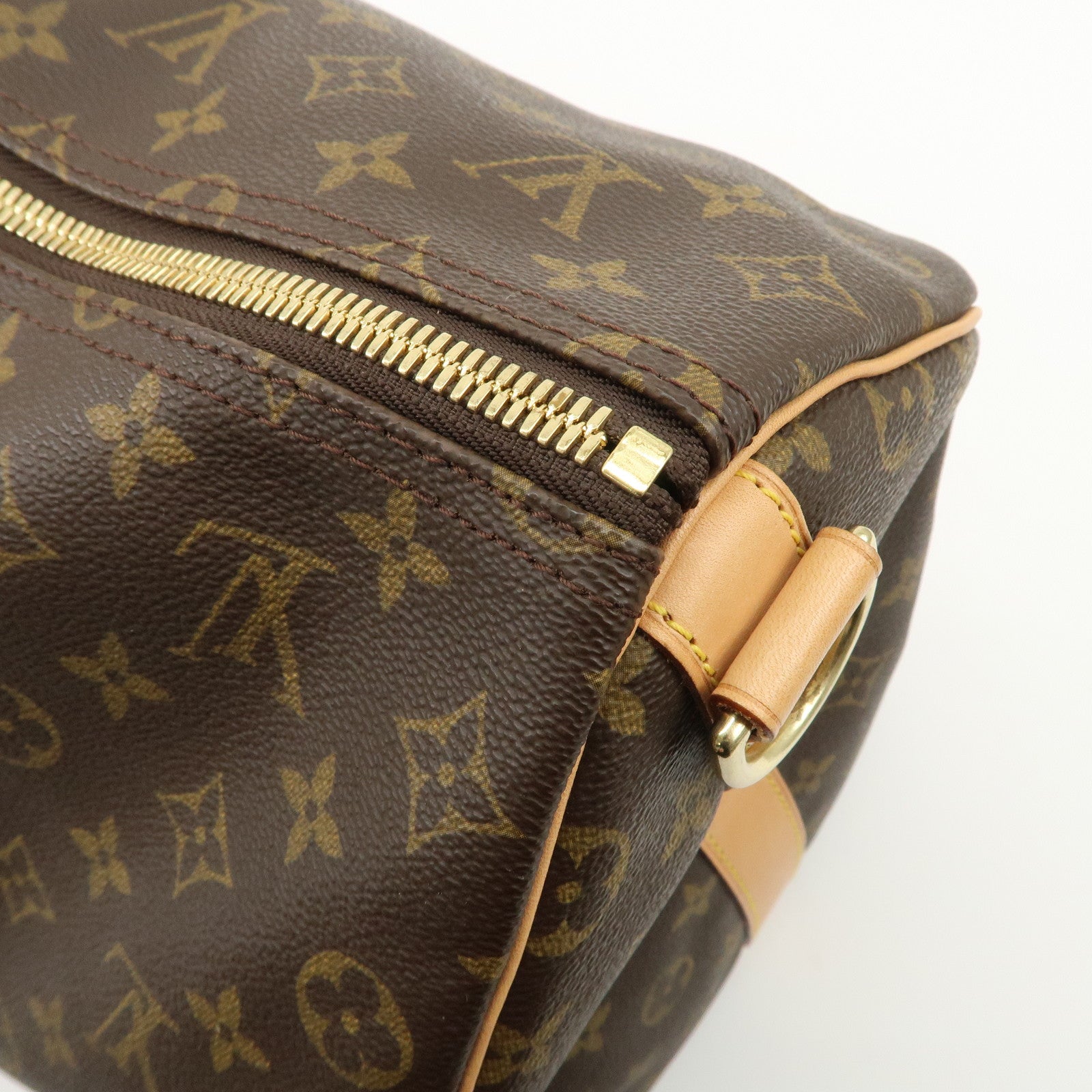 Louis Vuitton Monogram Keep All Bandouliere 50 Boston Bag M41416 Used