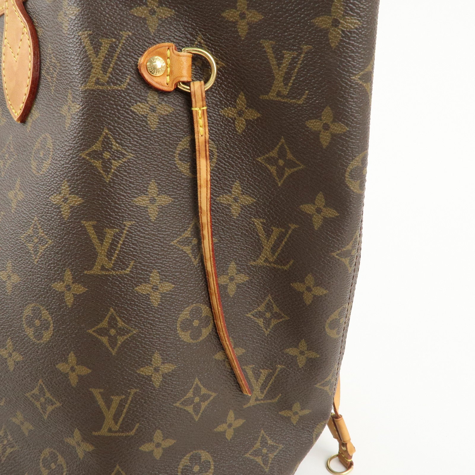 Louis Vuitton Monogram Neverfull GM Tote Bag Brown M40157