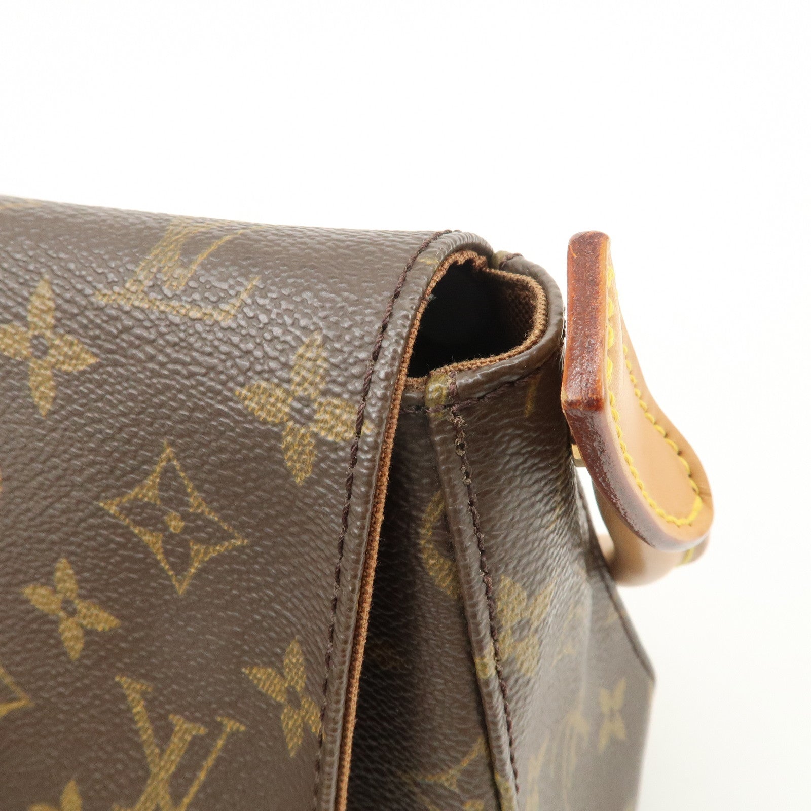 Louis Vuitton Monogram Mini Looping Shoulder Bag Hand Bag M51147 Used