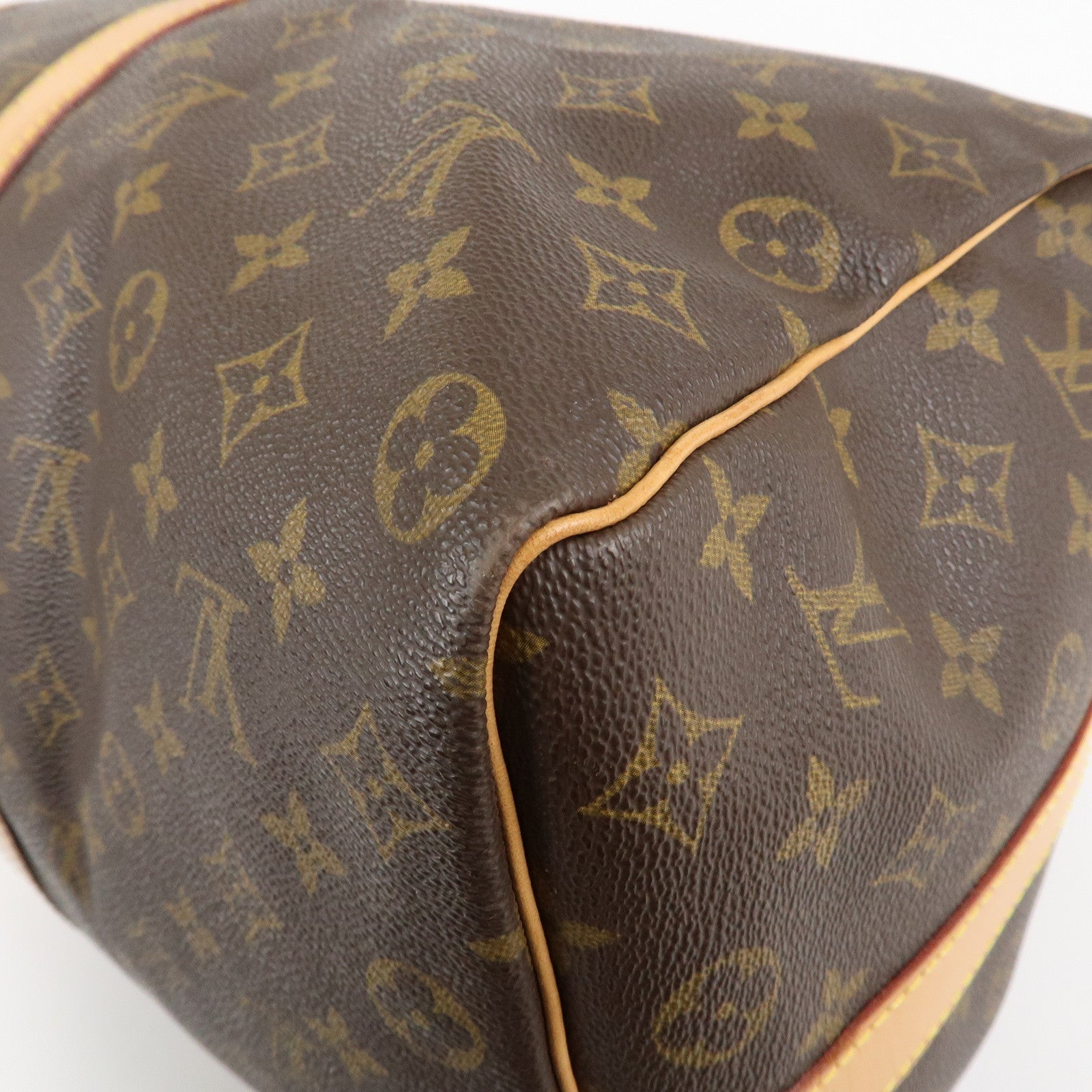 Louis Vuitton Monogram Keep All Bandouliere 50 Boston Bag M41416