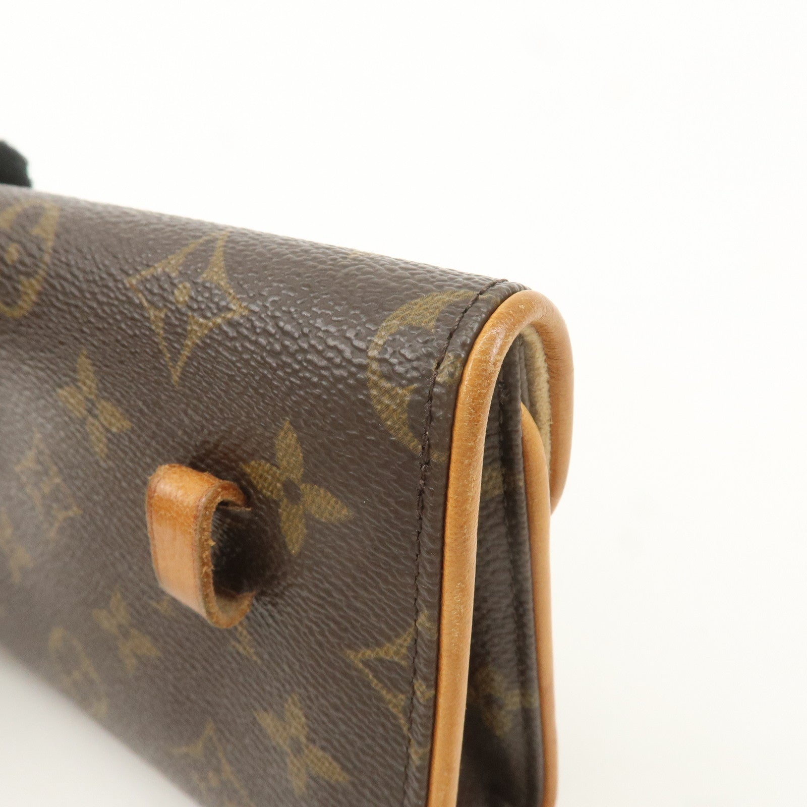 Louis Vuitton Monogram Pochette Florentine Waist Bag BeltXS M51855