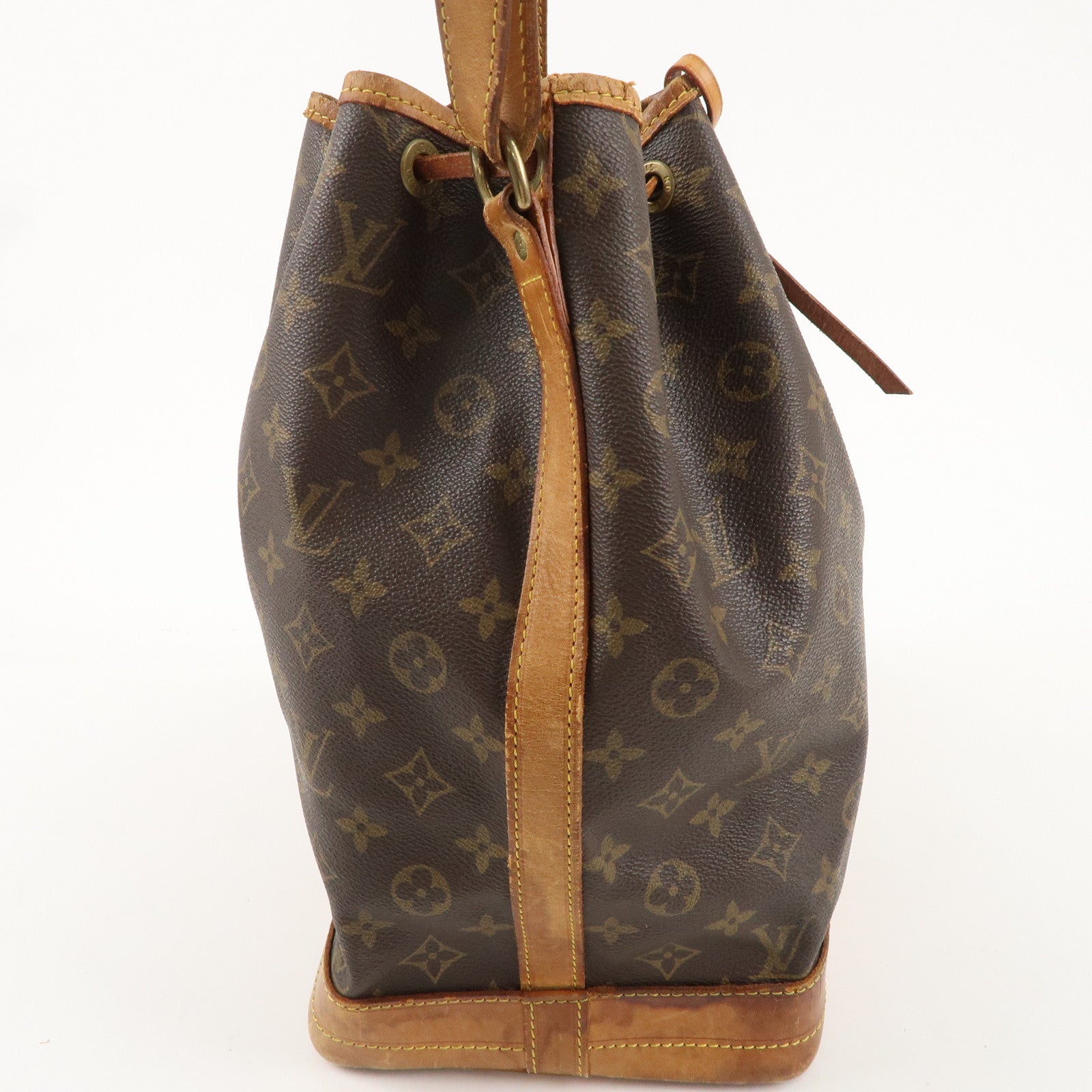 Louis Vuitton Monogram Noe Shoulder Bag Hand Bag Brown M42224