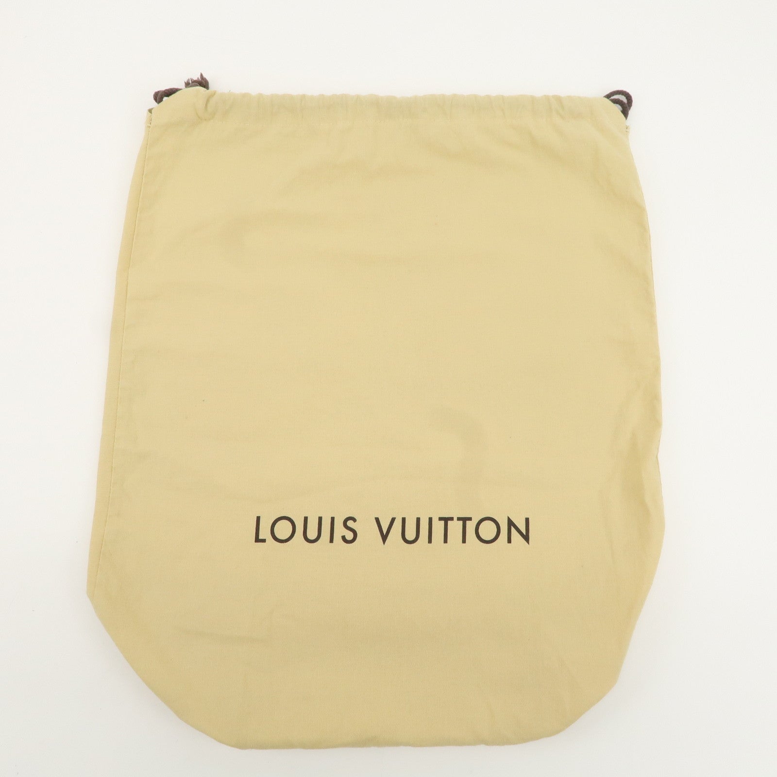 Louis Vuitton Set of 8 Dust Bag Storage Bag Drawstring Beige Used