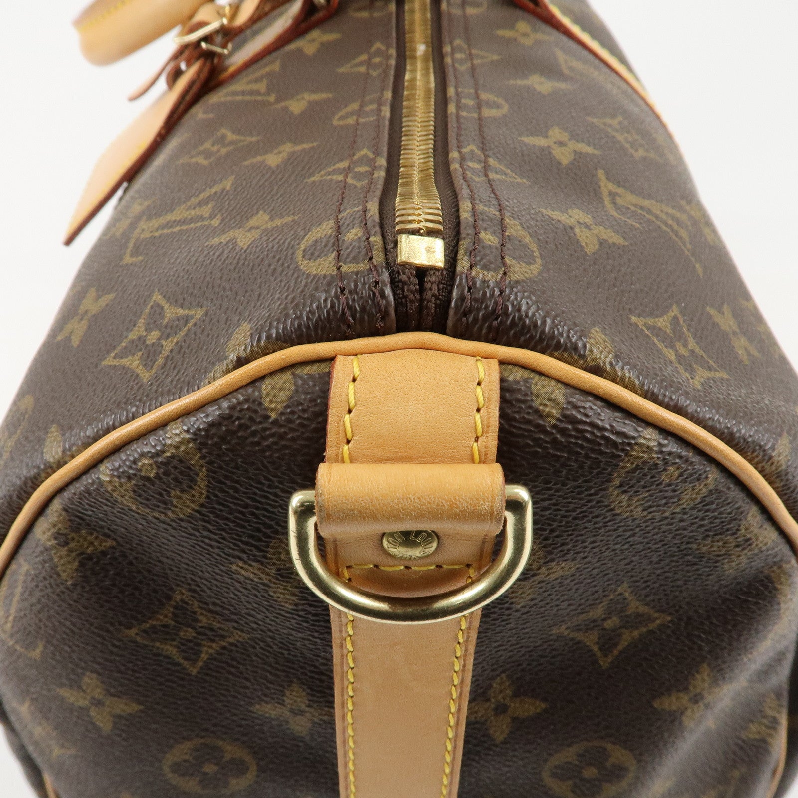 Louis Vuitton Monogram Keep All Bandouliere 50 Boston Bag M41416 Used