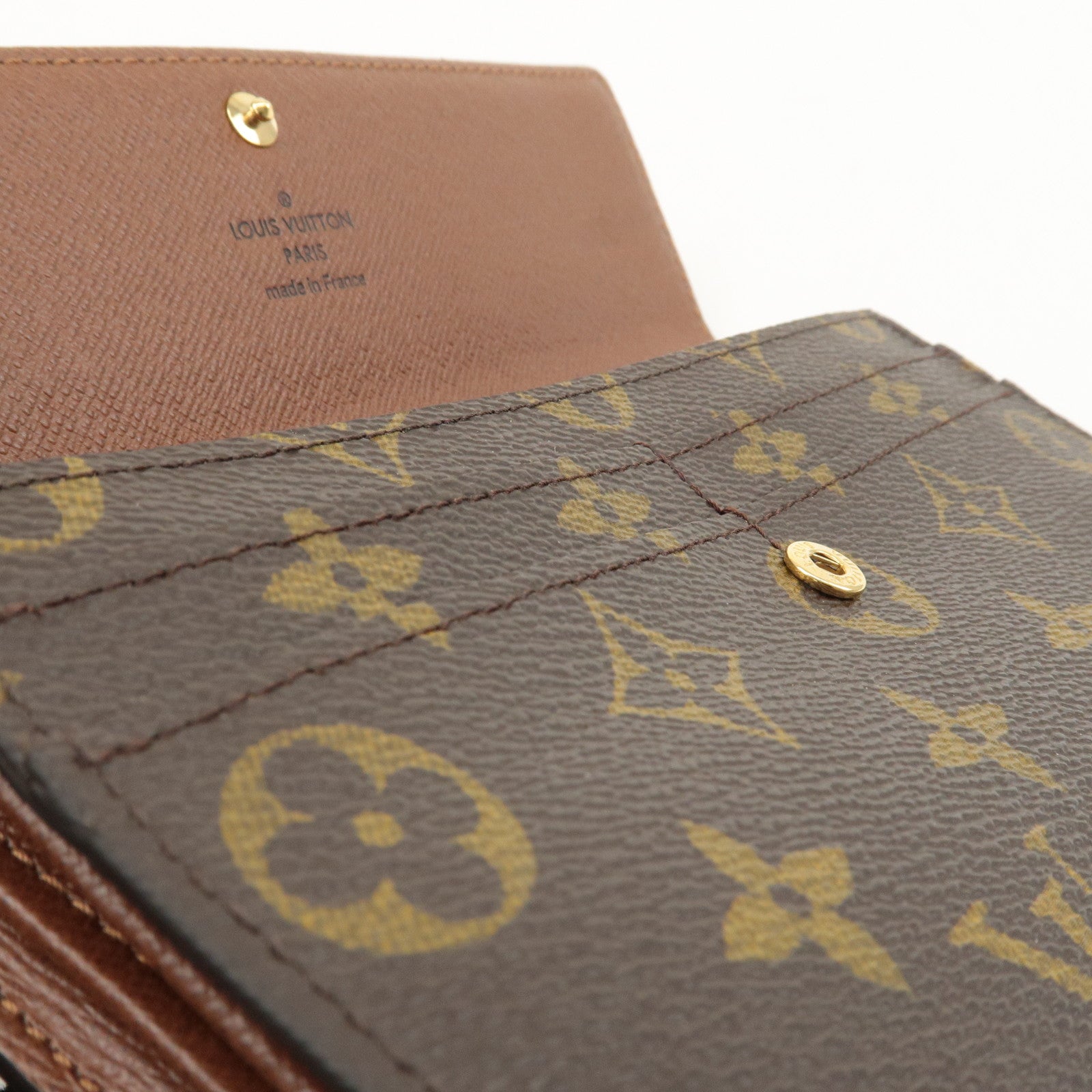 Louis Vuitton Monogram Portefeuille Sarah Long Wallet M61734